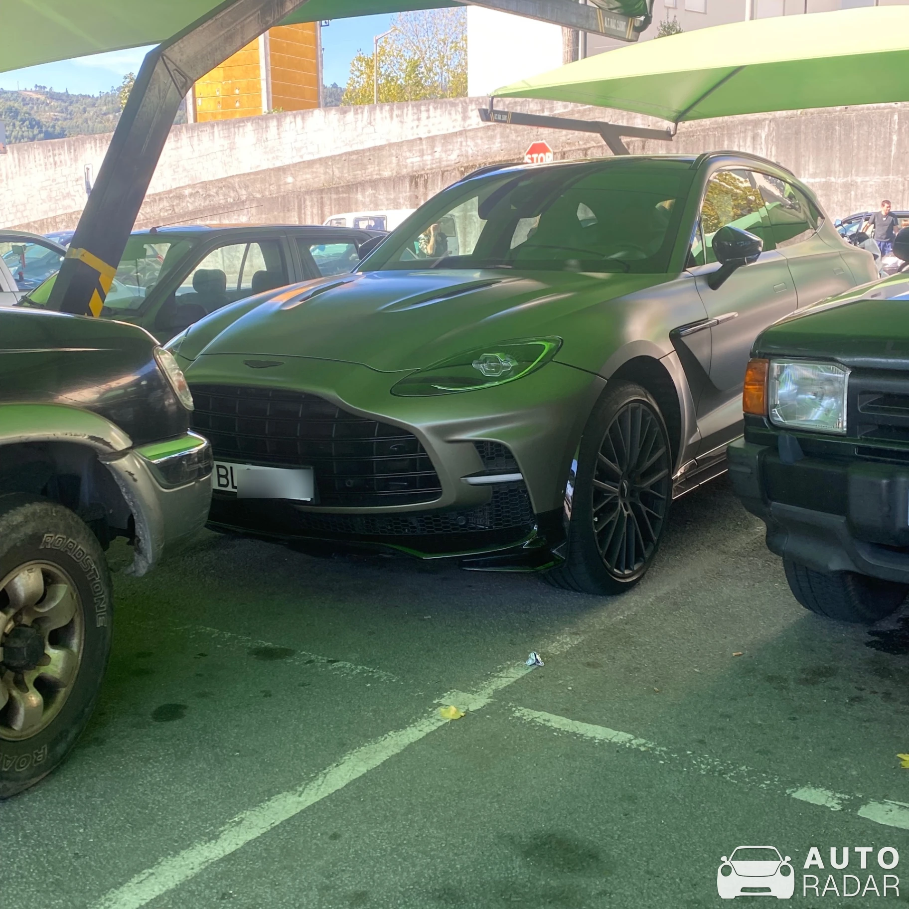 Aston Martin DBX707 spotted in Telões, Portugal