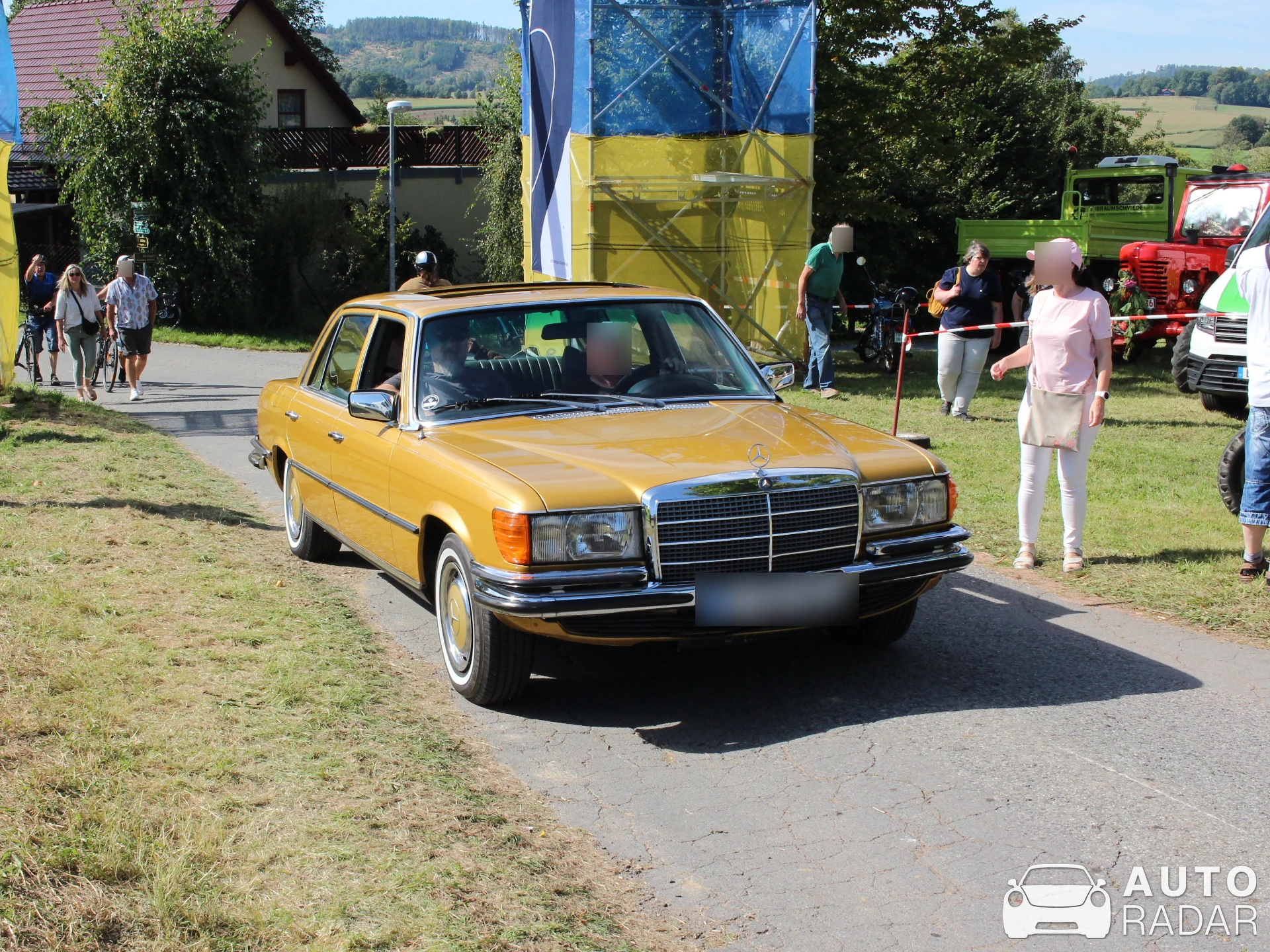 Mercedes-Benz 450 SEL spotted in Sohland an der Spree, Germany
