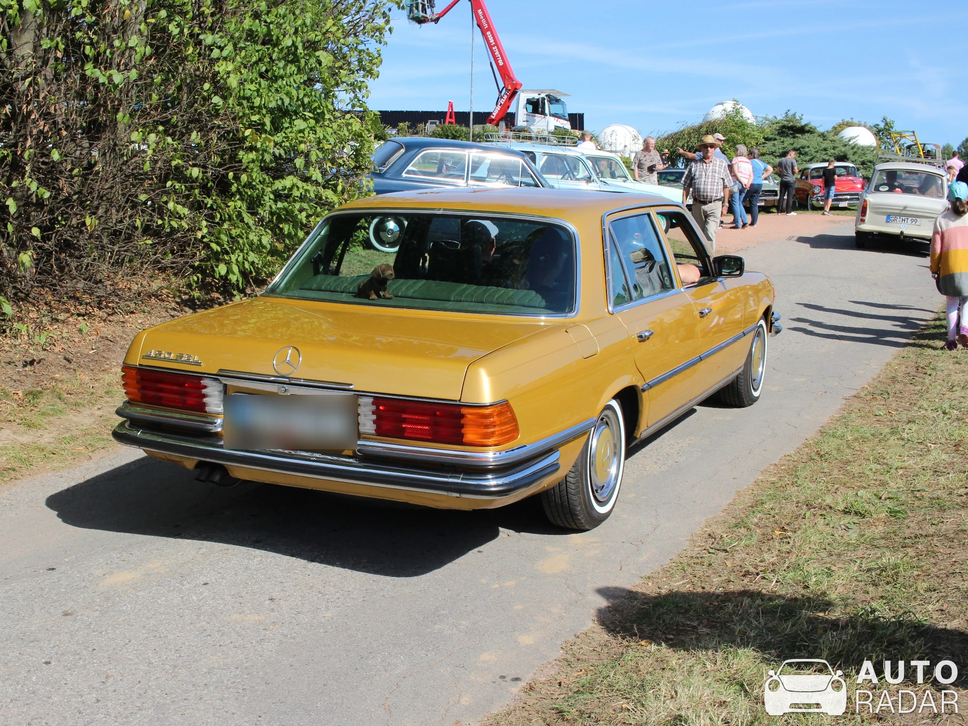 Mercedes-Benz 450 SEL spotted in Sohland an der Spree
