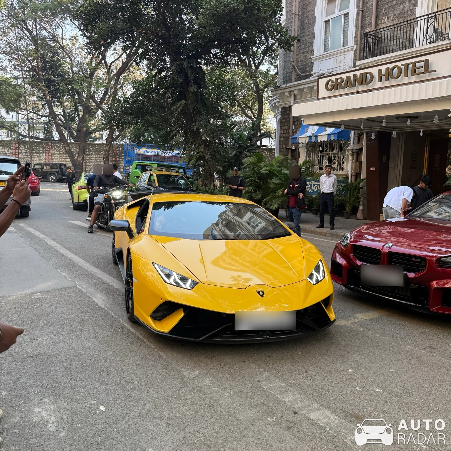 Lamborghini Huracán LP640-4 Performante spotted in Mumbai, India