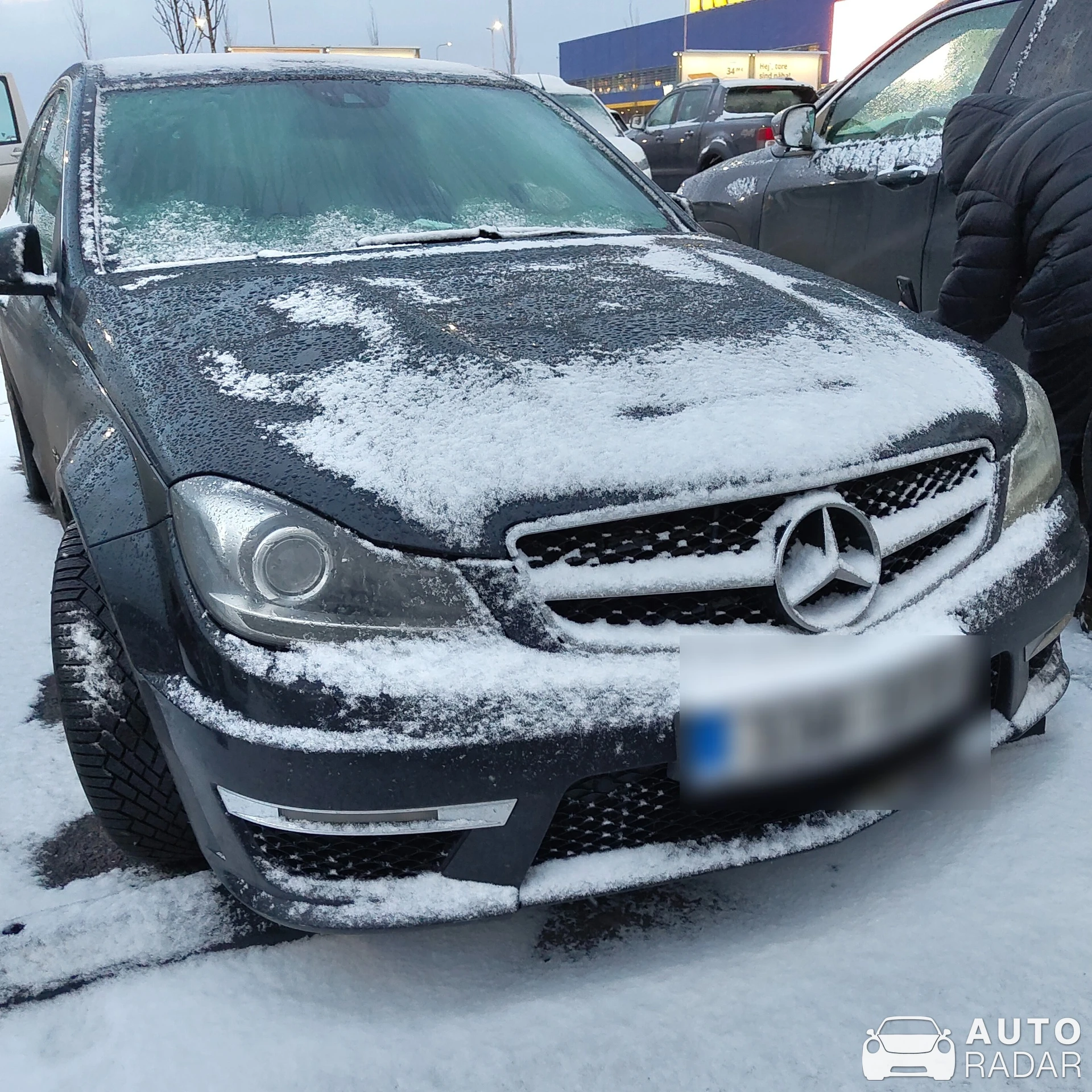 Mercedes-AMG C 63 Sedan W204 spotted in Kurna, Eesti