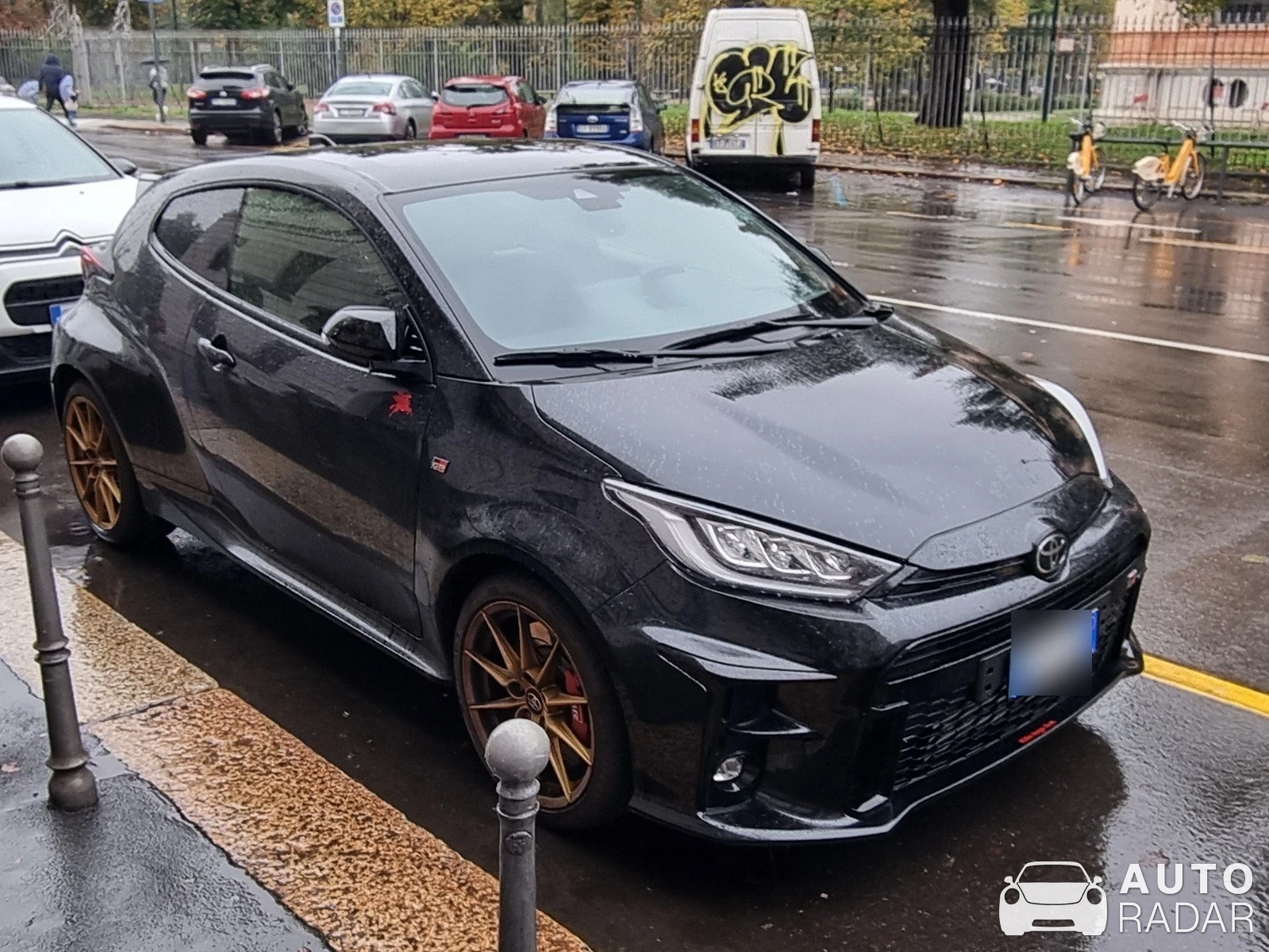 Toyota GR Yaris spotted in Milano, Italia