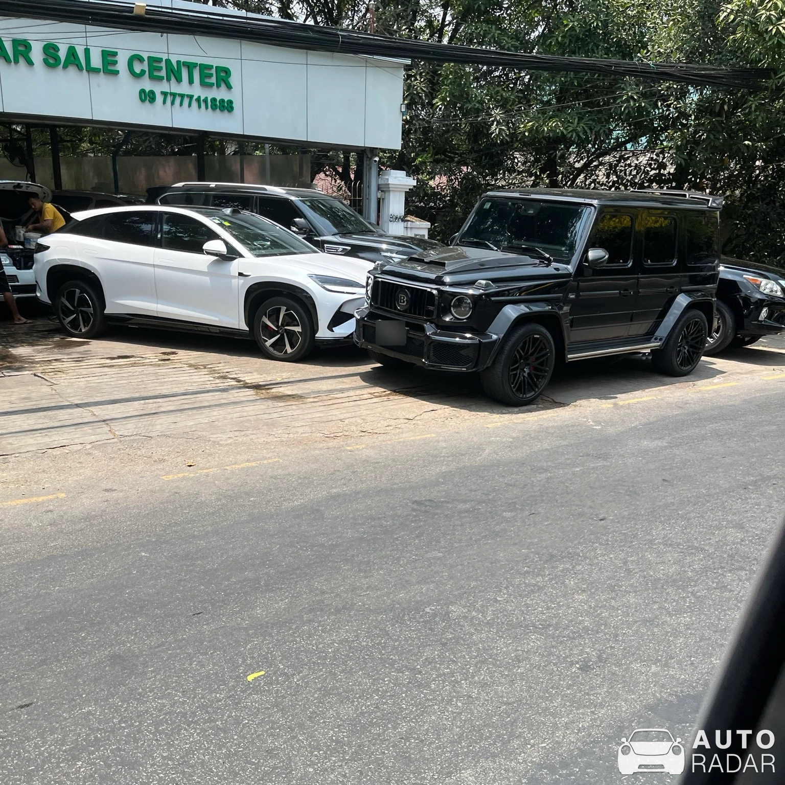 Mercedes-AMG Brabus G 63 W463 2018 spotted in Yangon