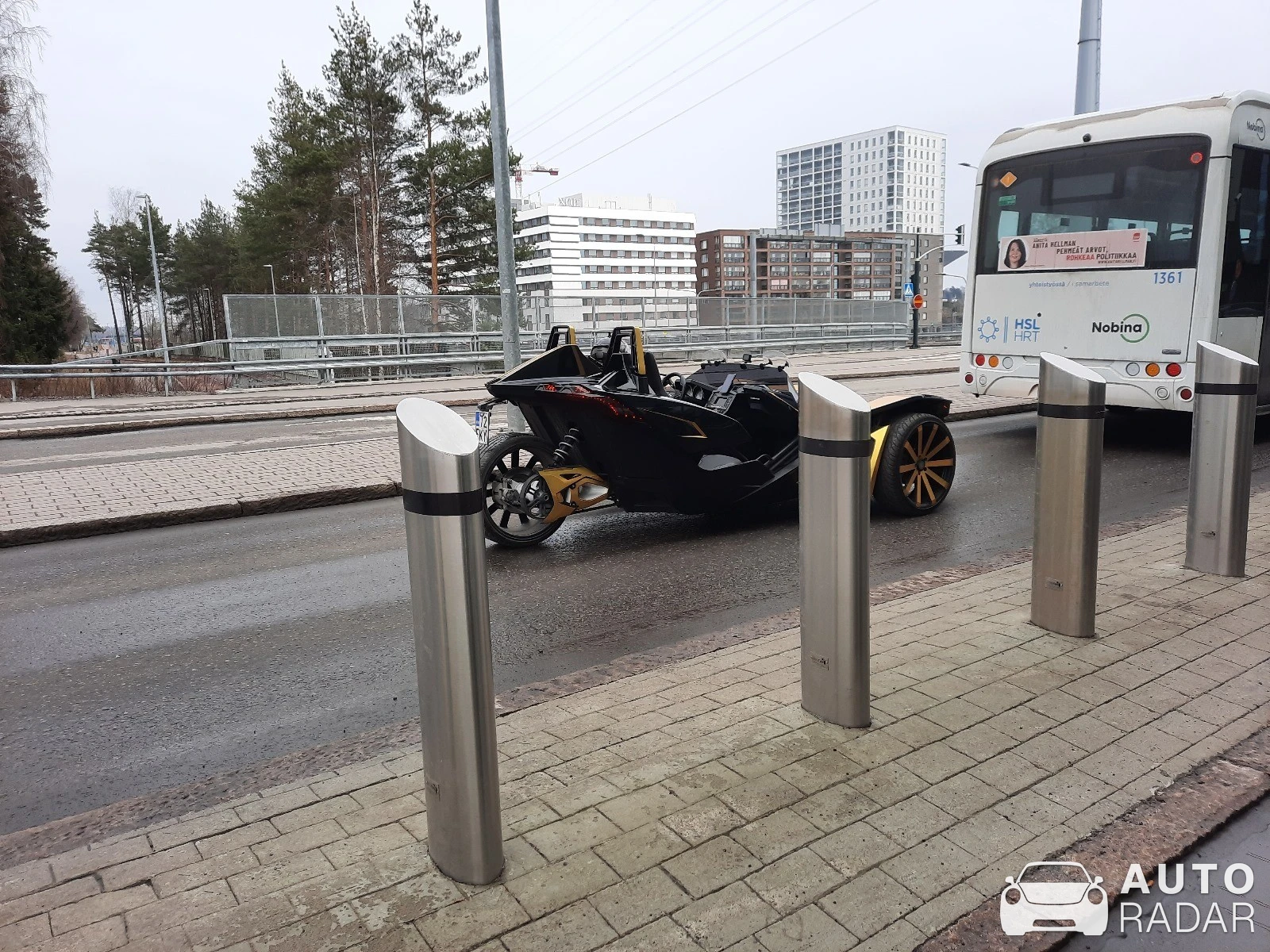 Polaris Slingshot GT LE spotted in Helsinki
