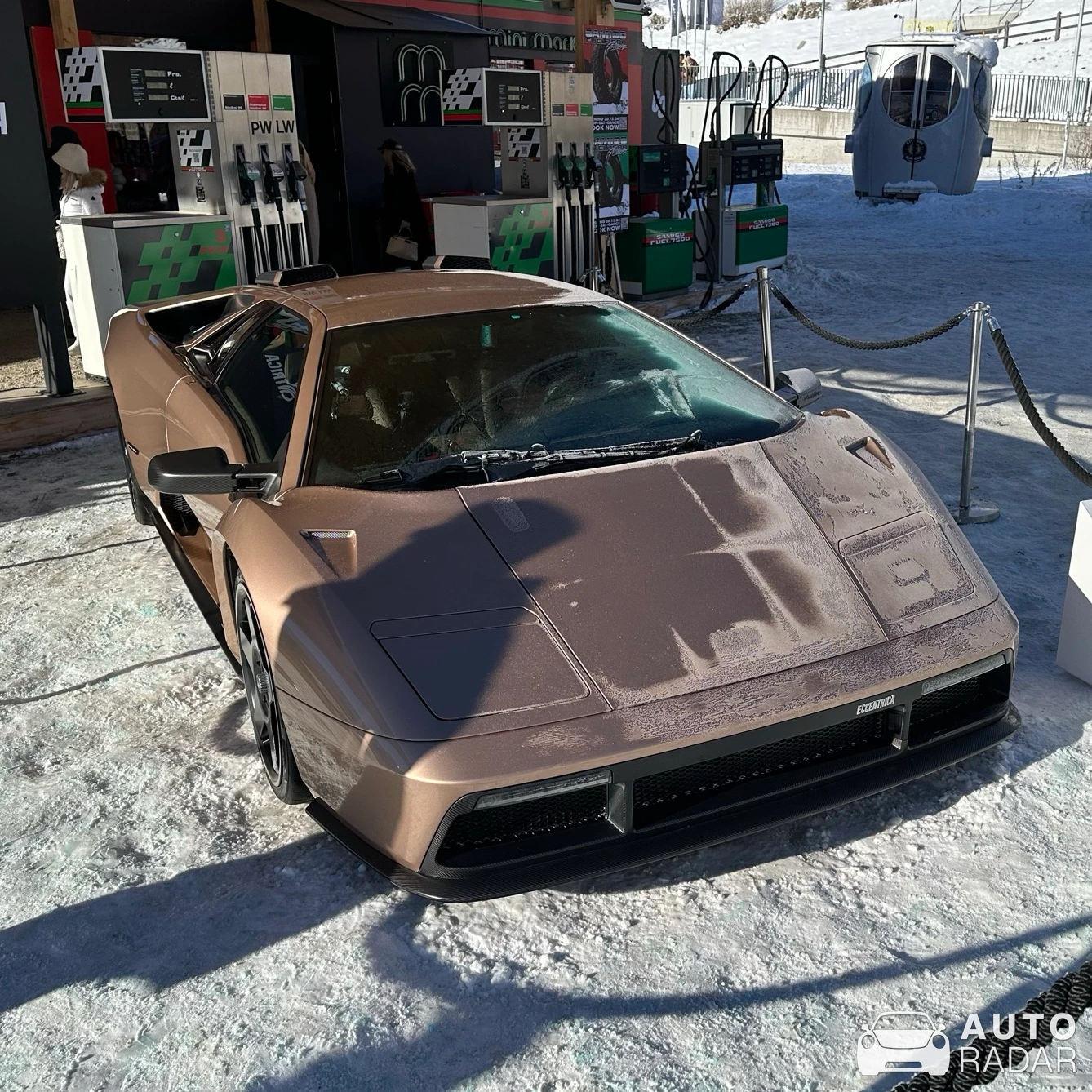Eccentrica V12  spotted in Sankt Moritz, Schweiz