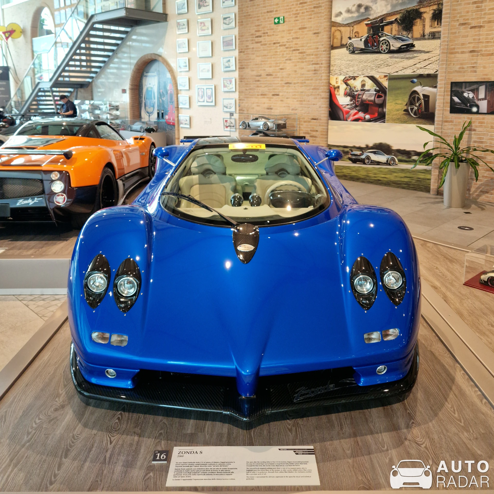 Pagani Zonda C12-S spotted in San Cesario sul Panaro