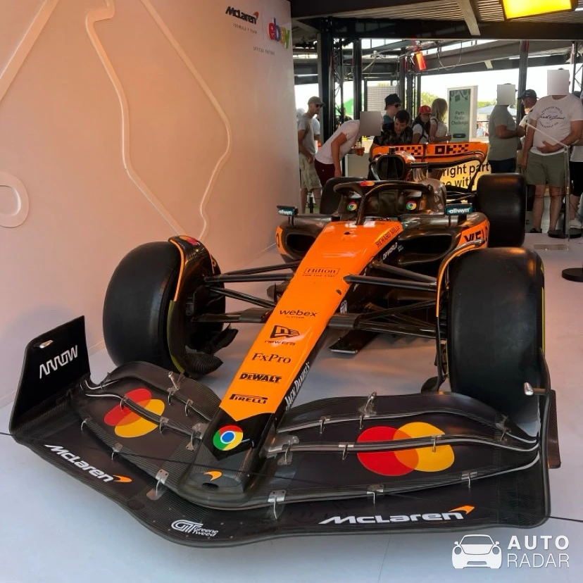 McLaren MCL38 spotted