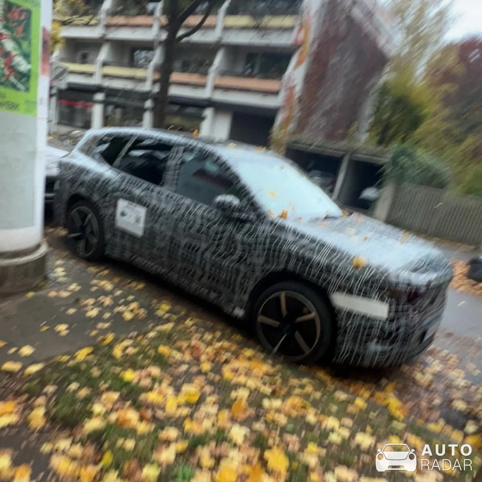 BMW IX3 Mule spotted in München