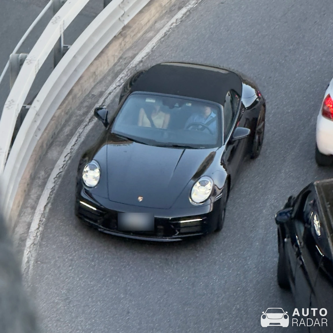 Porsche 992 Carrera Cabriolet MkI spotted in Taormina
