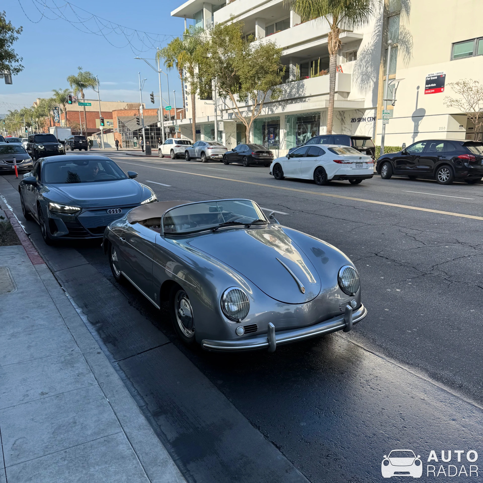 Porsche 356 spotted in Beverly Hills, United States