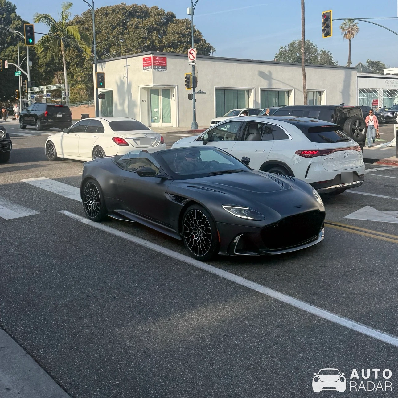 Aston Martin DBS Superleggera Volante 770 Ultimate spotted in Beverly Hills