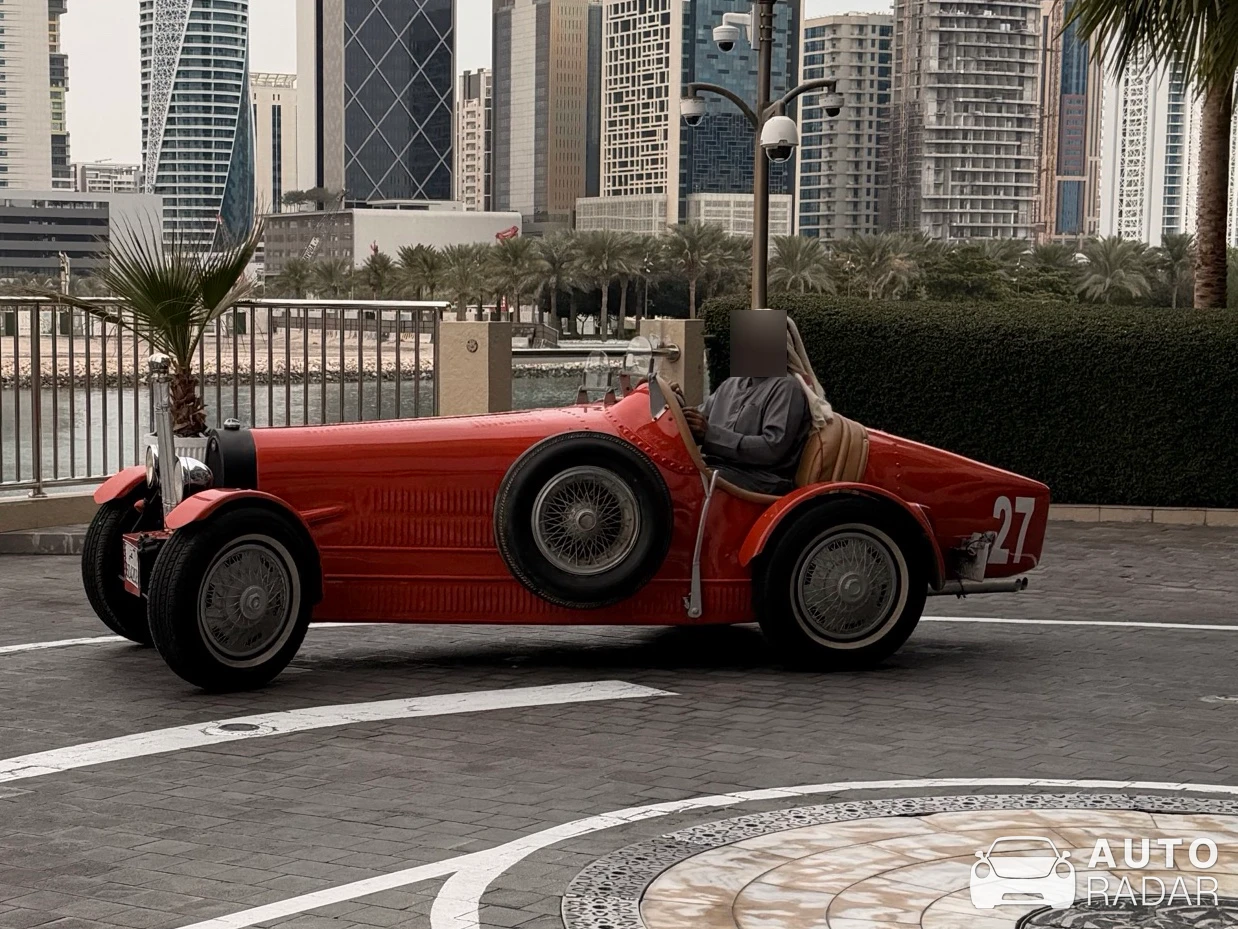 Bugatti Type 35 Replica spotted in Lusail