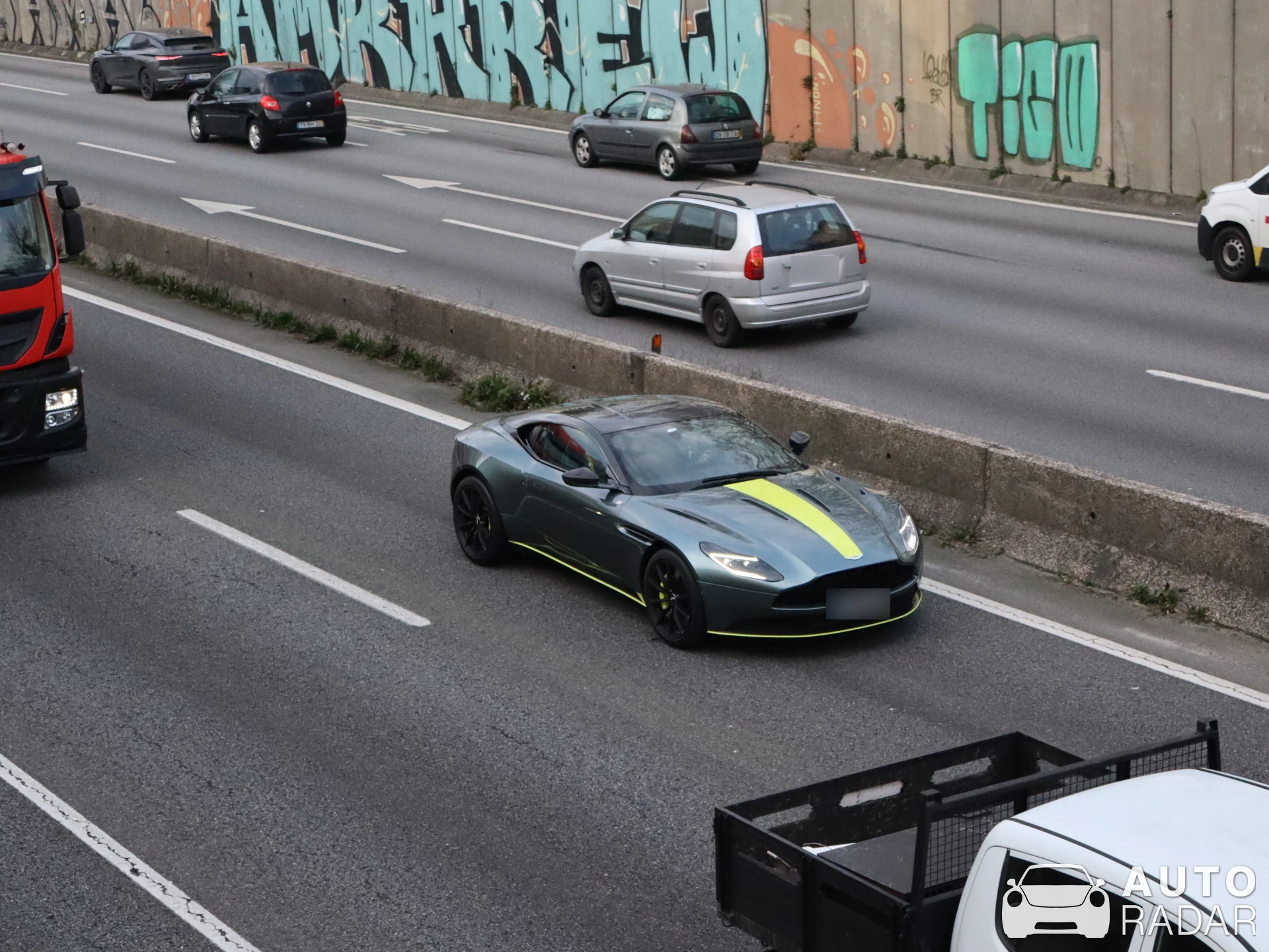 Aston Martin DB11 AMR Signature Edition spotted in Porto, Portugal