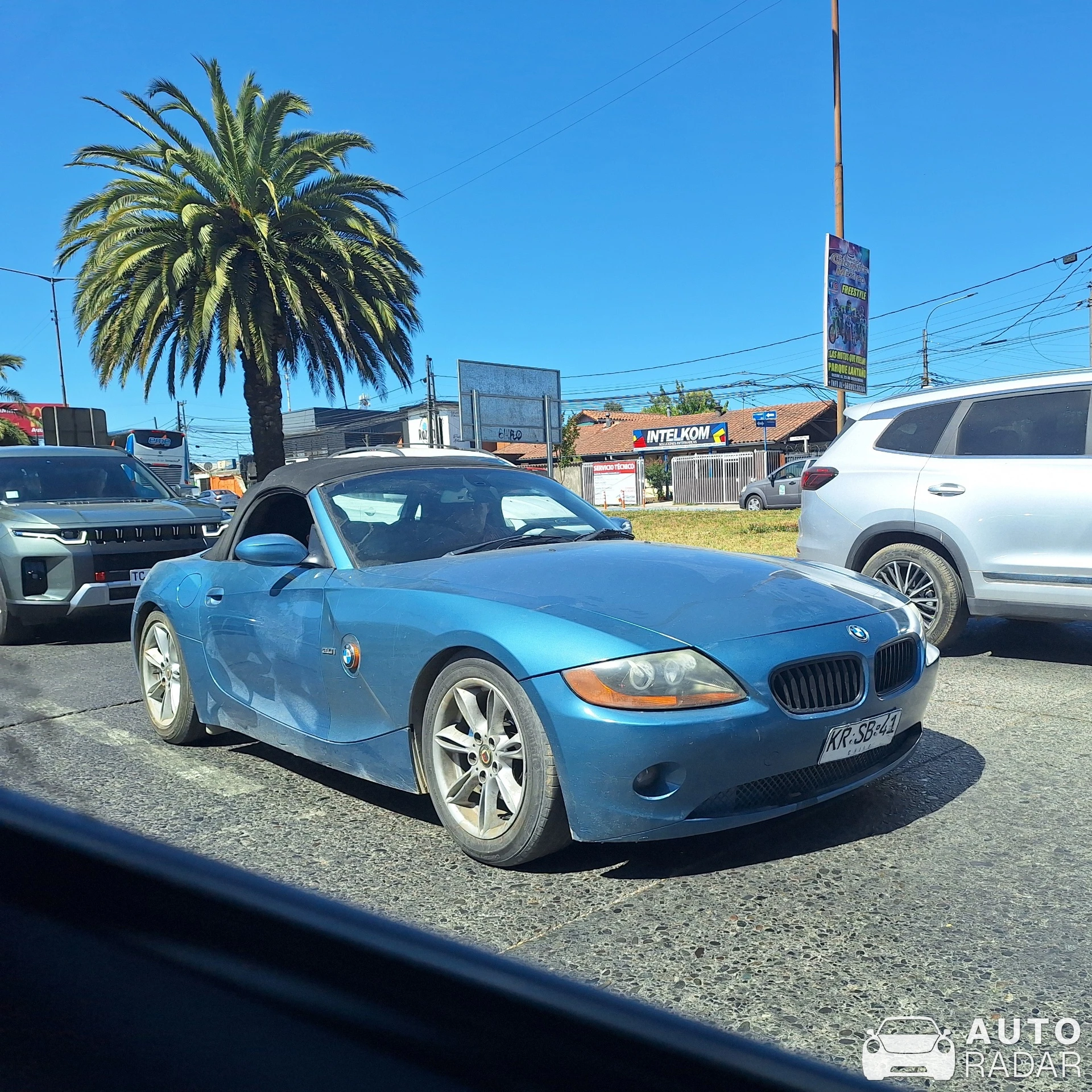 BMW Z4 E85 spotted in Chillán, Chile