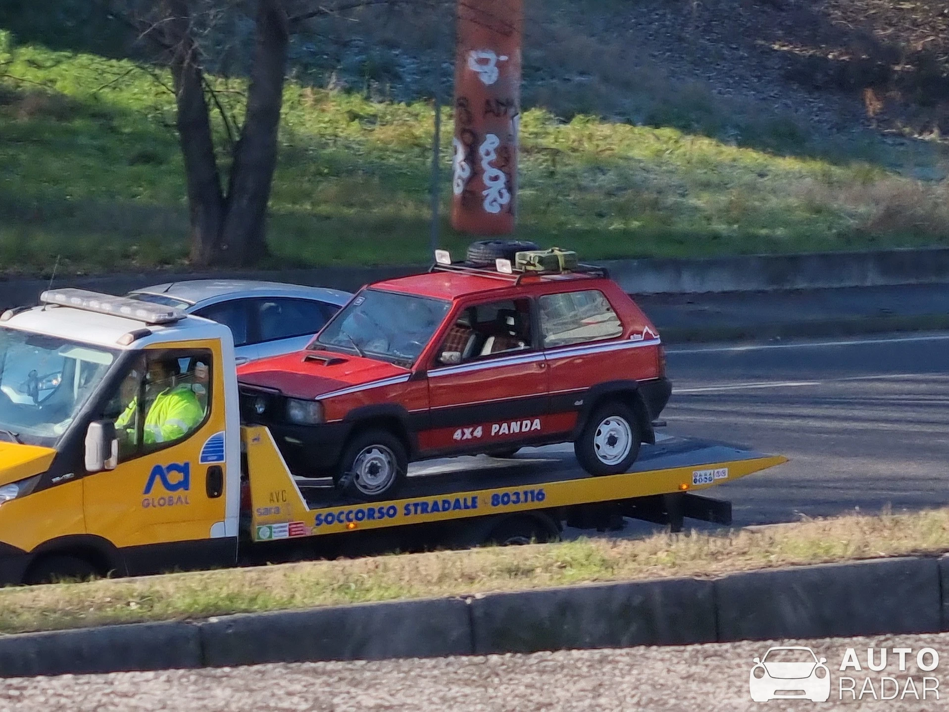 Fiat Panda 4x4 spotted in Milano, Italia