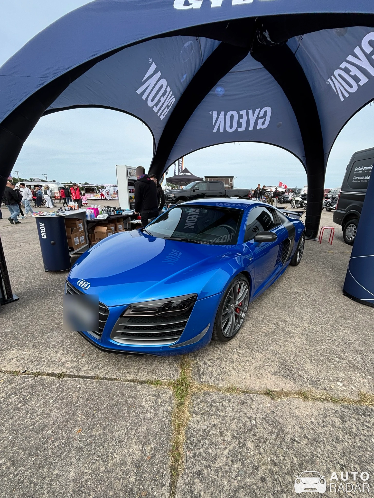 Audi R8 V10 LMX spotted in Précy-Saint-Martin