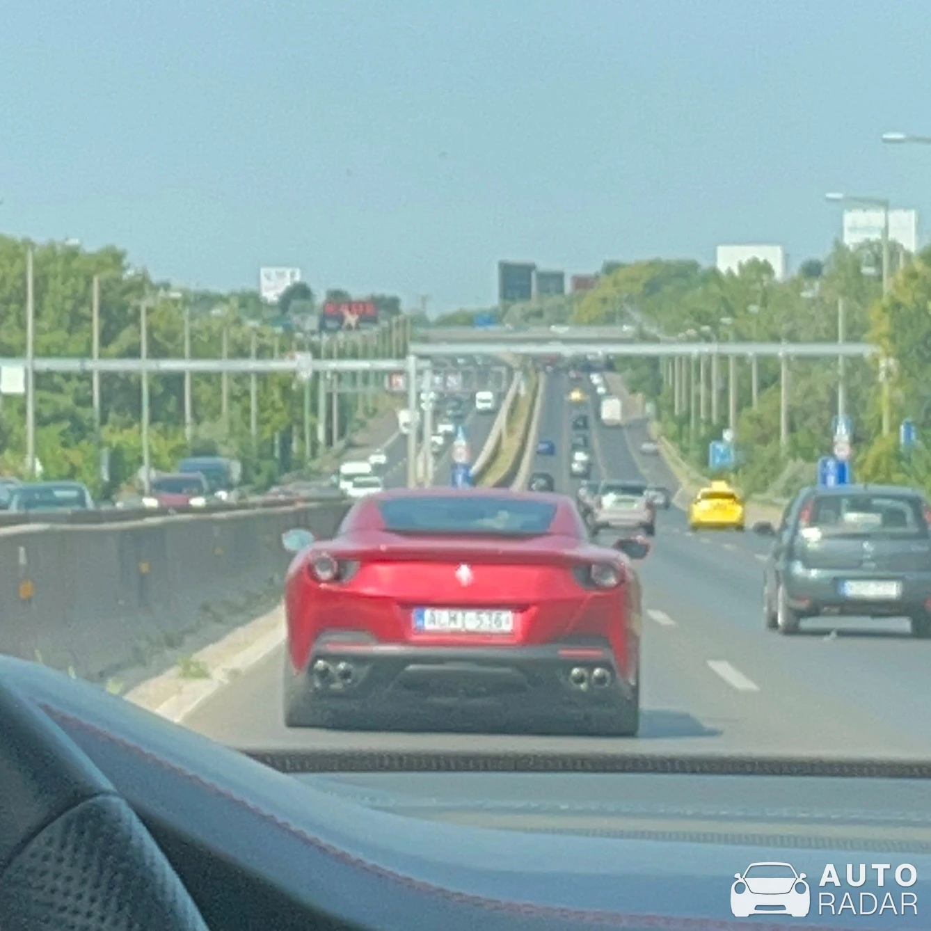 Ferrari Portofino spotted in Budapest, Hungary