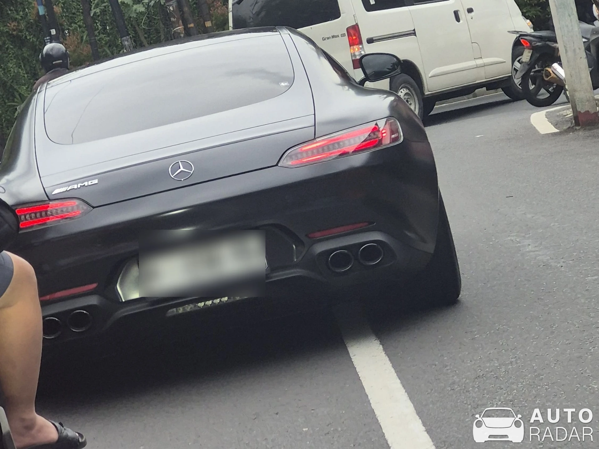 Mercedes-AMG GT S C190 spotted in Jakarta, Indonesia