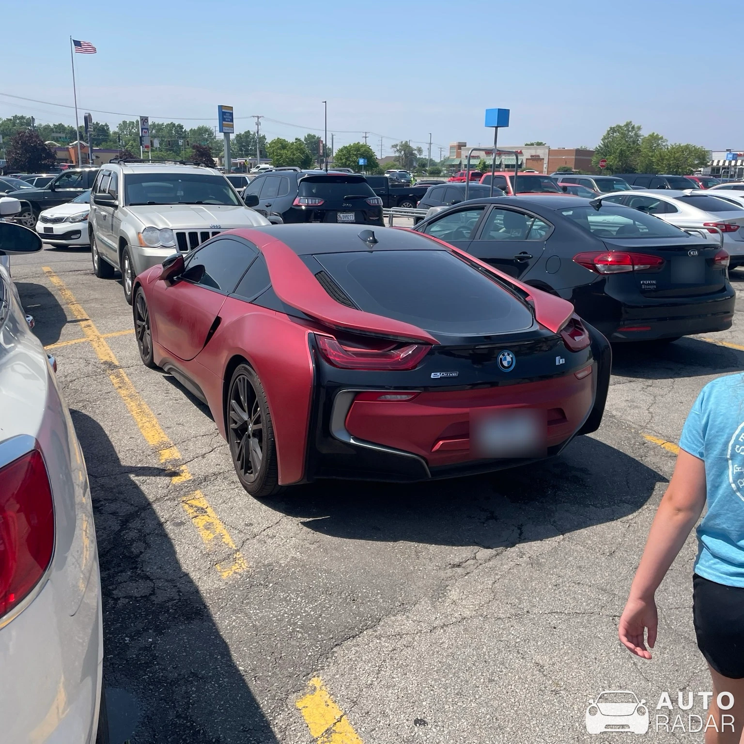 BMW i8 spotted in Fishers