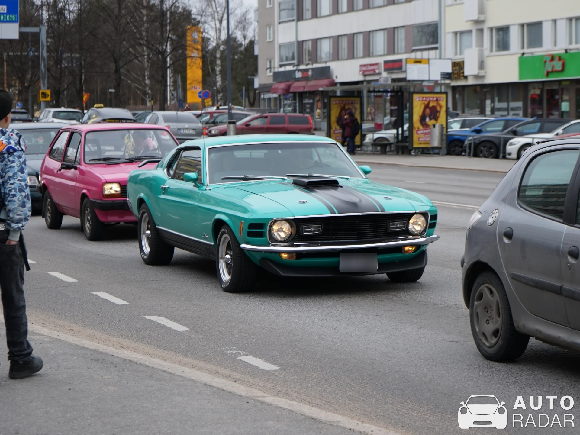 Ford Mustang Mach 1 1969 spotted in Oulu, Finland