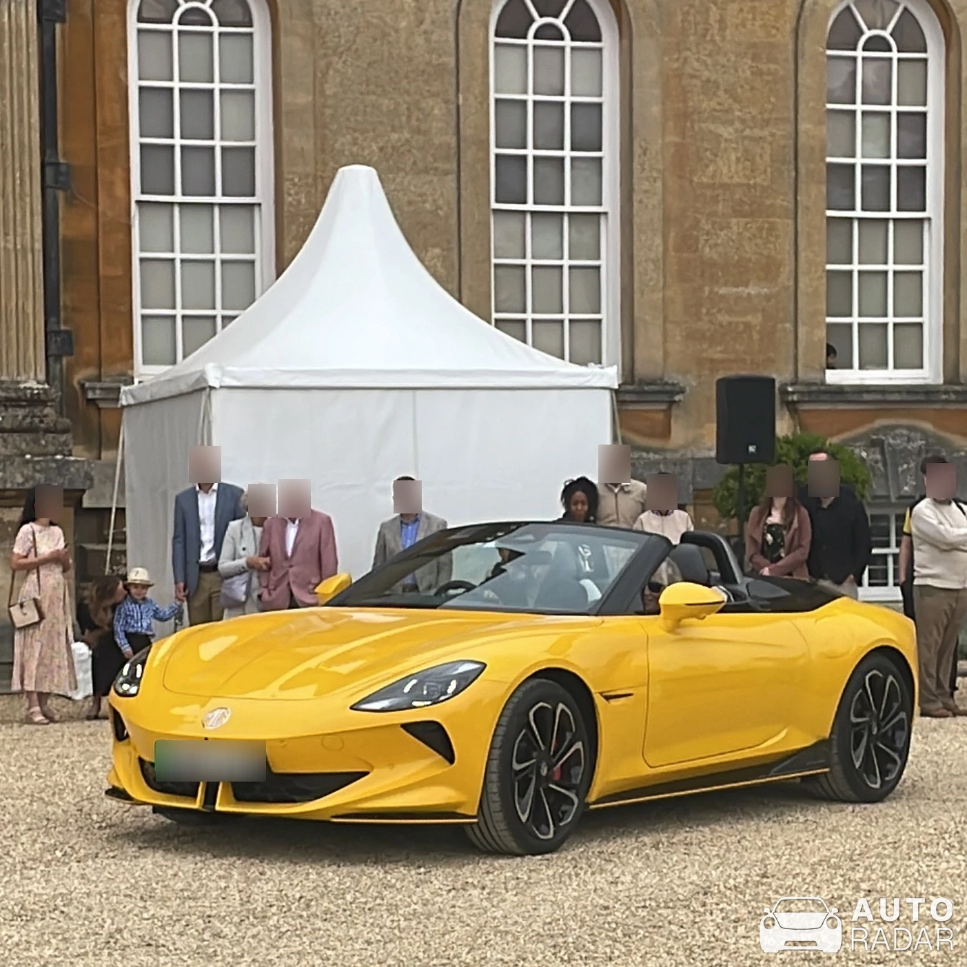 MG Cyberster spotted in Oxfordshire, United Kingdom