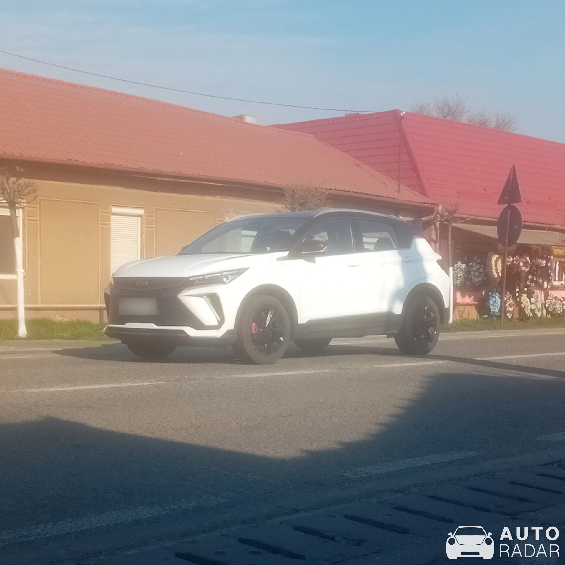 Geely Coolray spotted in Biharia