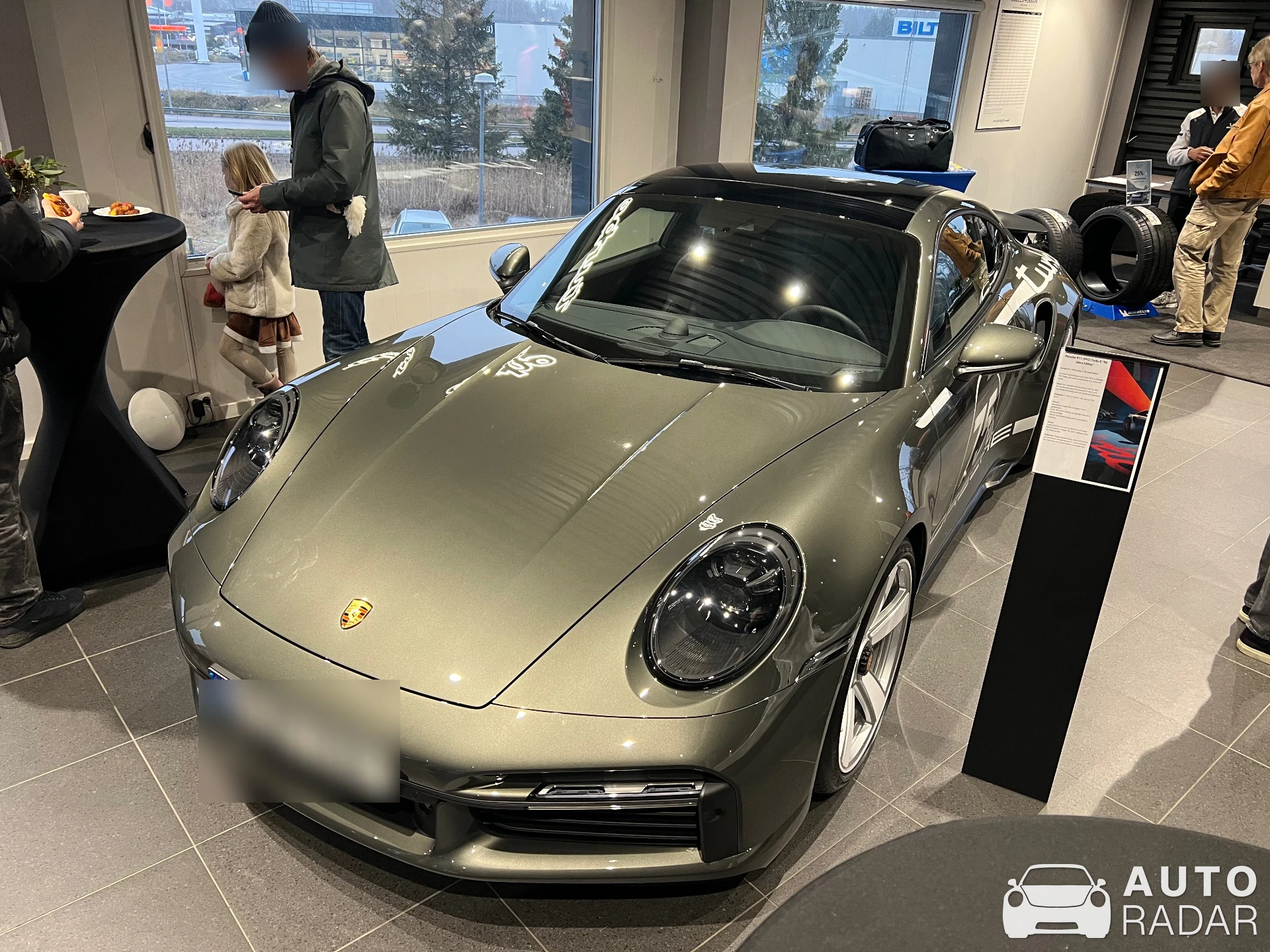Porsche 992 Turbo 50 spotted in Stockholms län, Sweden