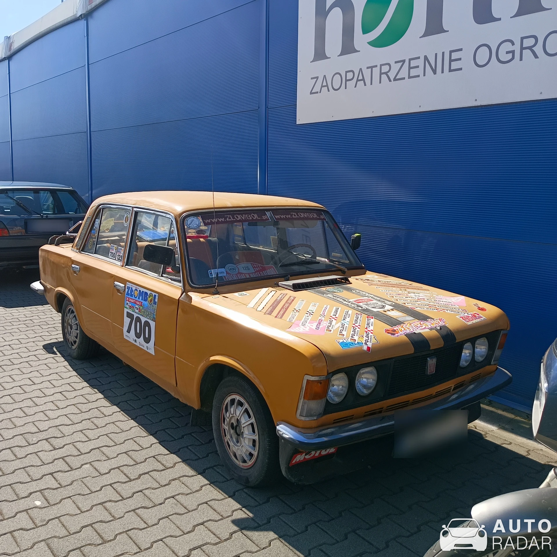 Polski Fiat 125p spotted in Wrocław