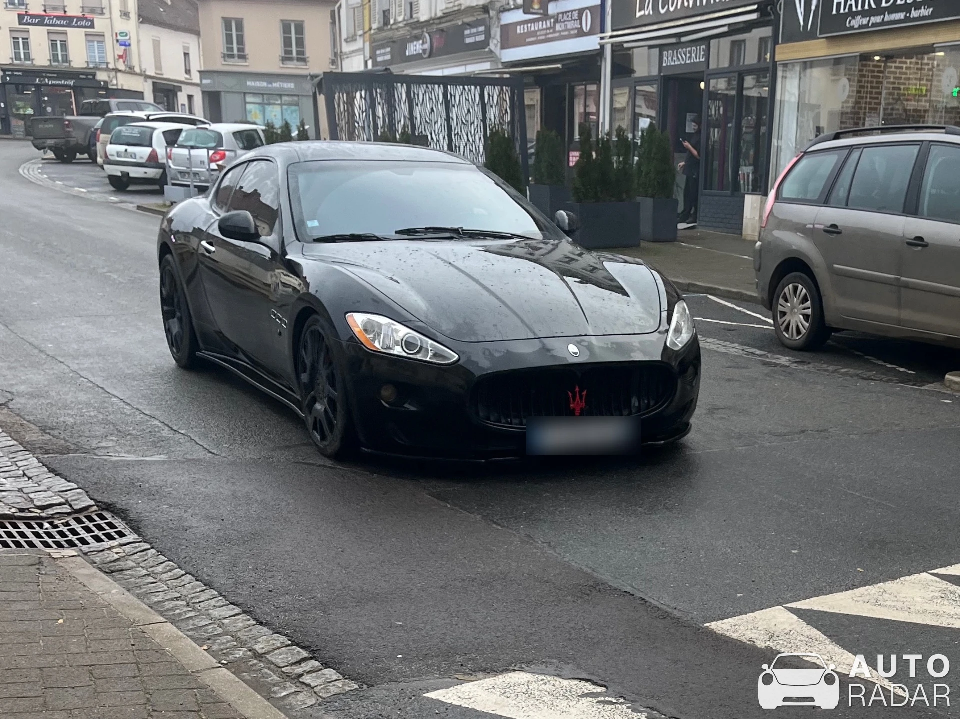 Maserati GranTurismo S spotted in Montmirail, France