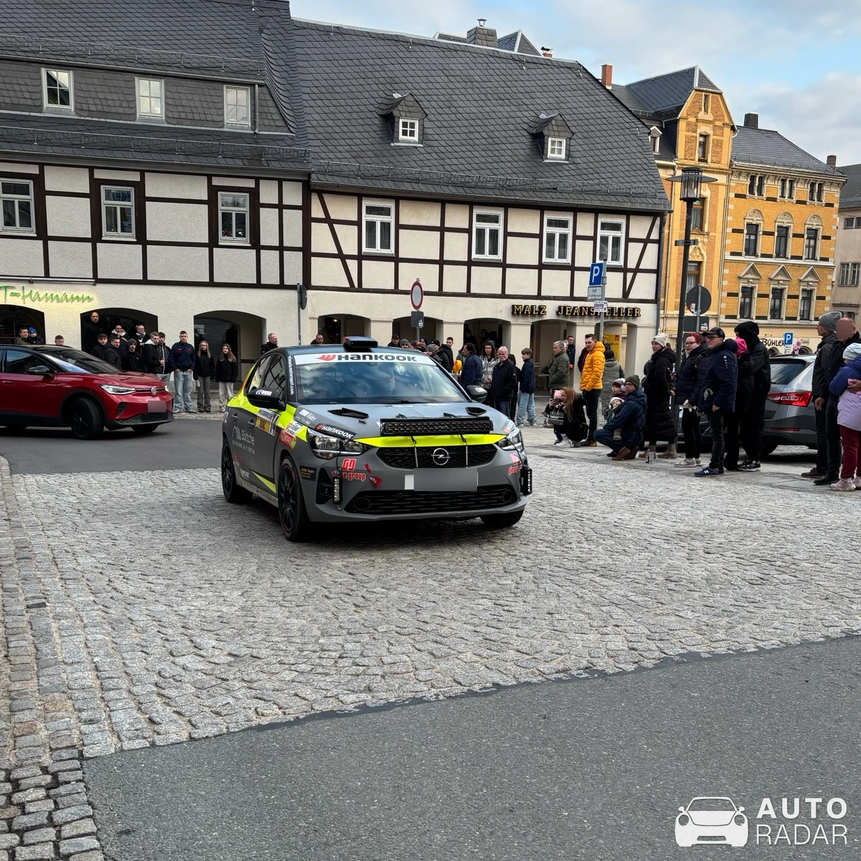 Opel Corsa Rally4 spotted in Stollberg/Erzgebirge