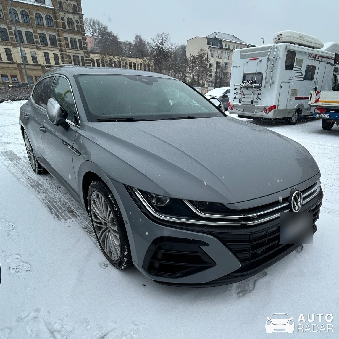 Volkswagen Arteon R Shooting Brake spotted in Chemnitz, Deutschland