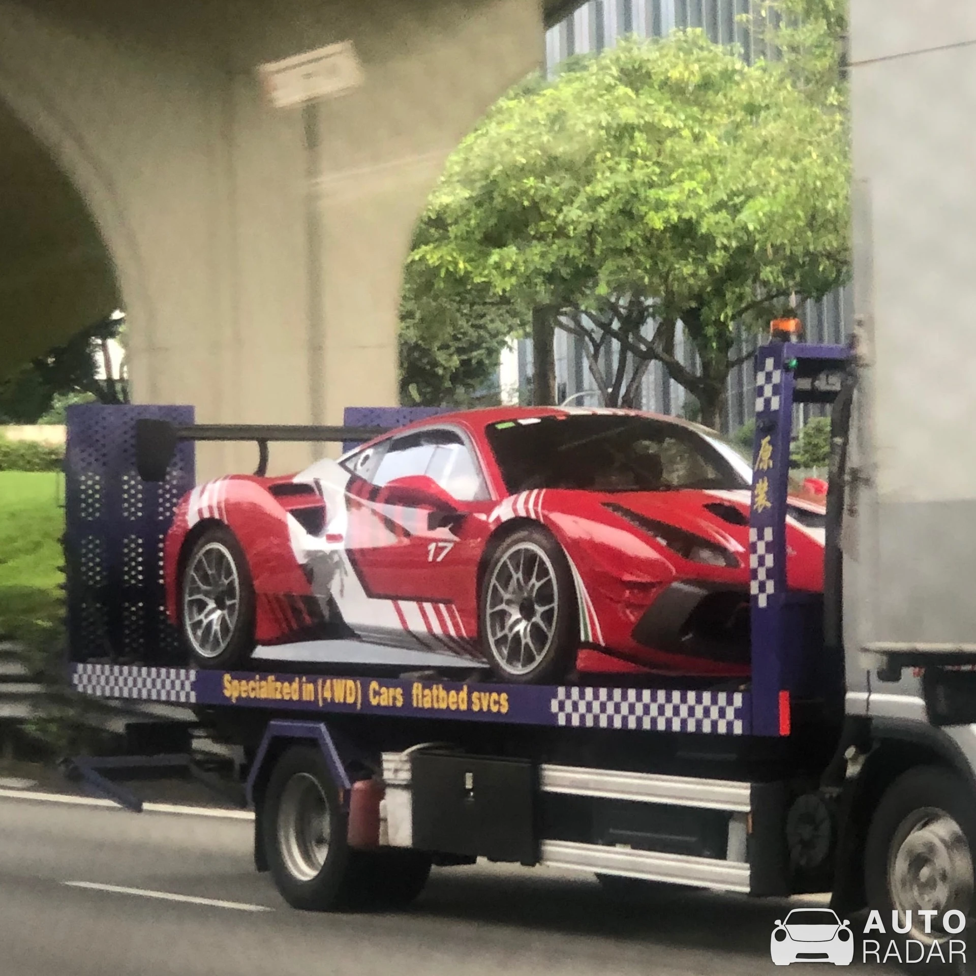 Ferrari 488 Challenge EVO spotted in , Singapore