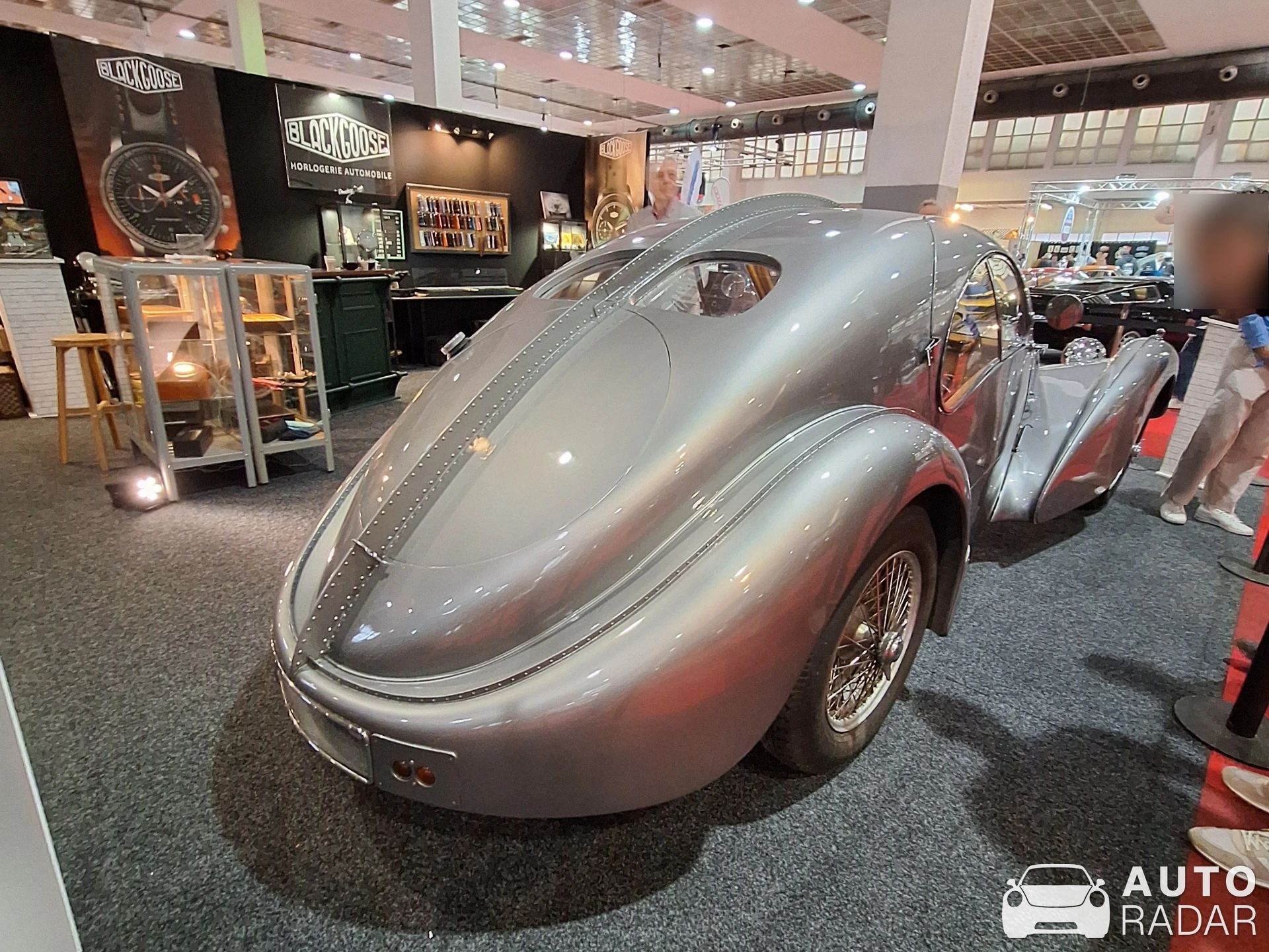 Bugatti Type 57 SC Atalante Coupe spotted in Brussels