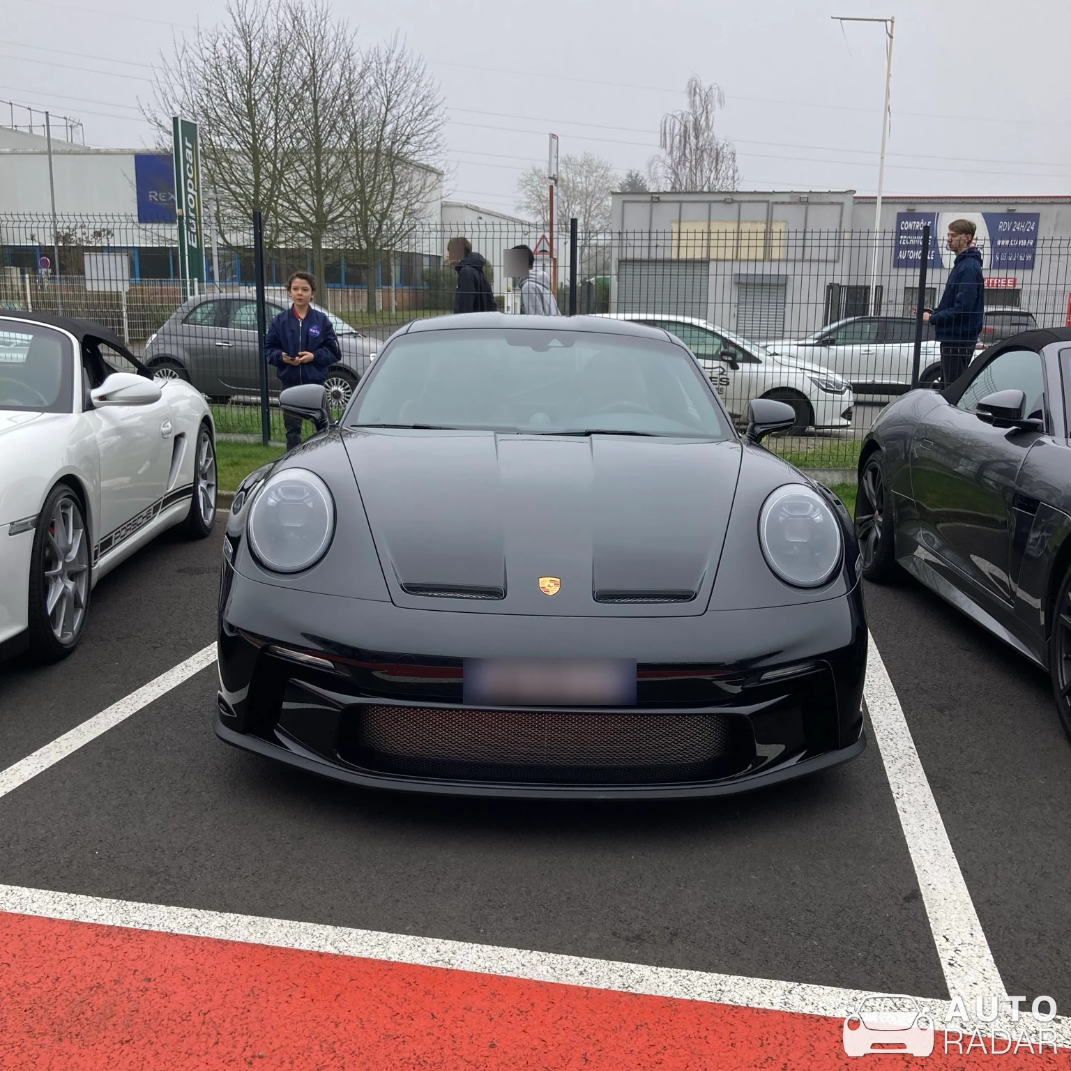 Porsche 992 Targa 4 GTS 50 Years of Porsche Design spotted in Villeneuve-d'Ascq