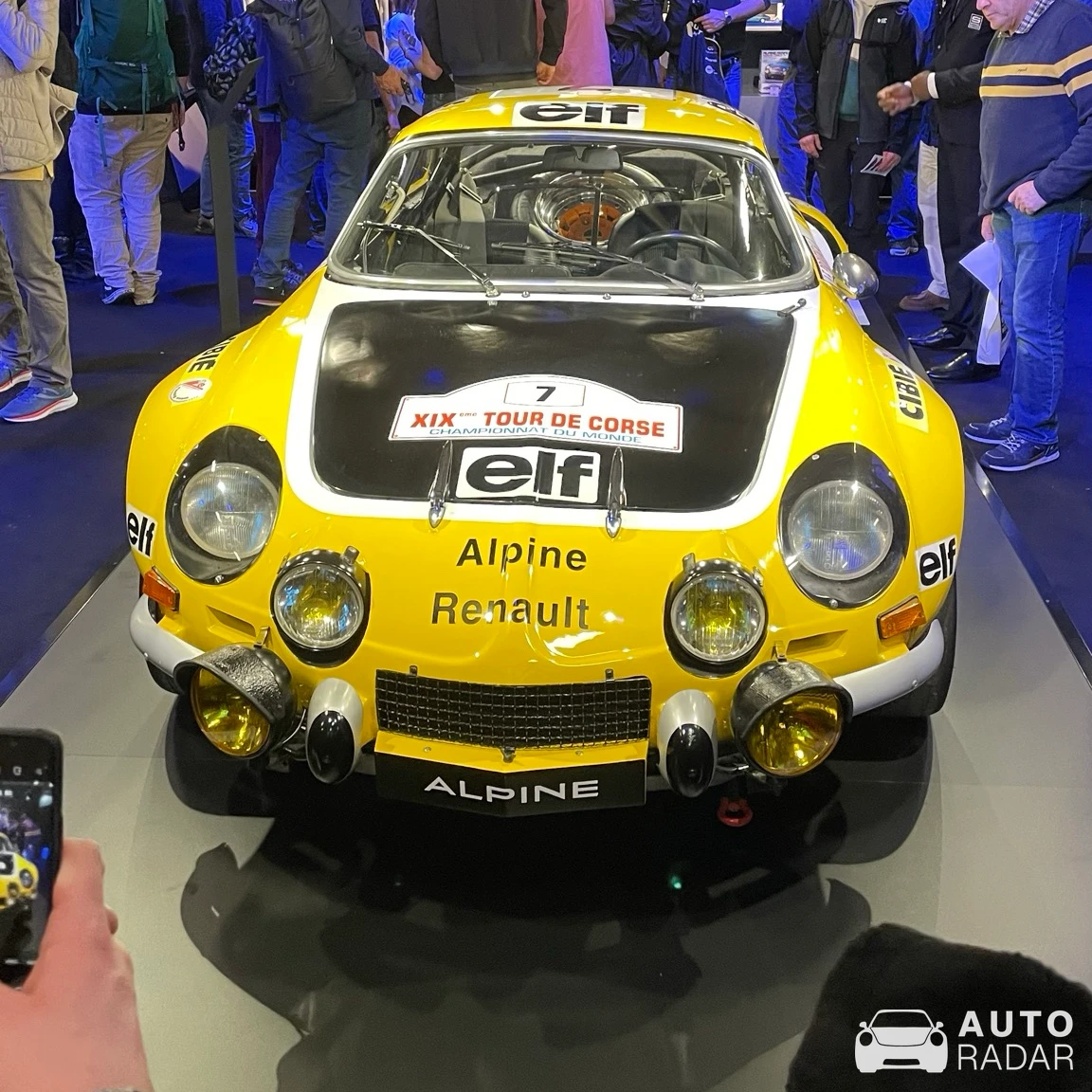 Alpine A110 1300 spotted in Vanves, France