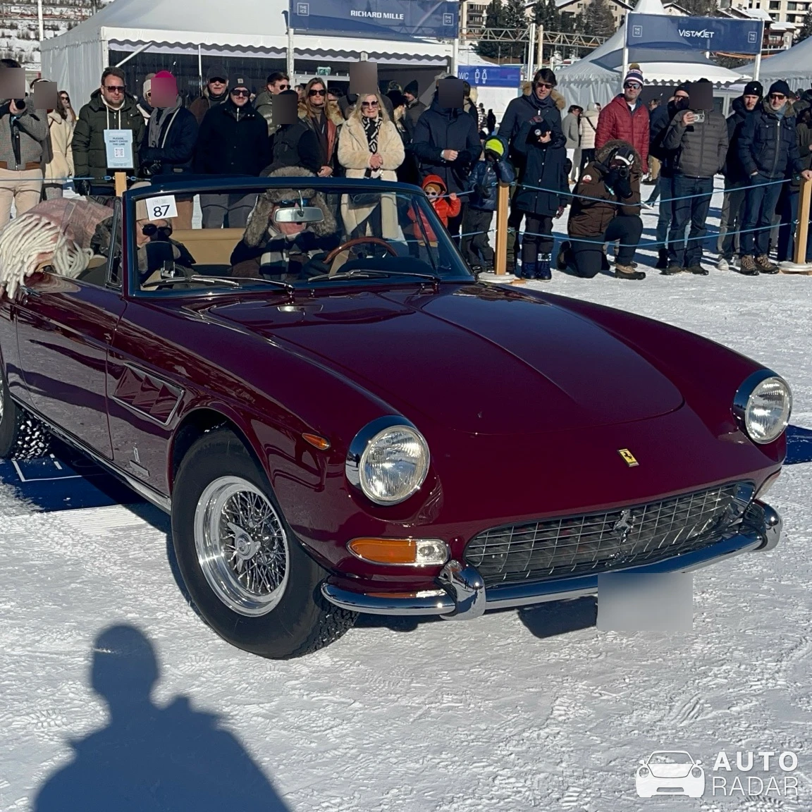 Ferrari 275 GTS spotted in Sankt Moritz, Svizzera