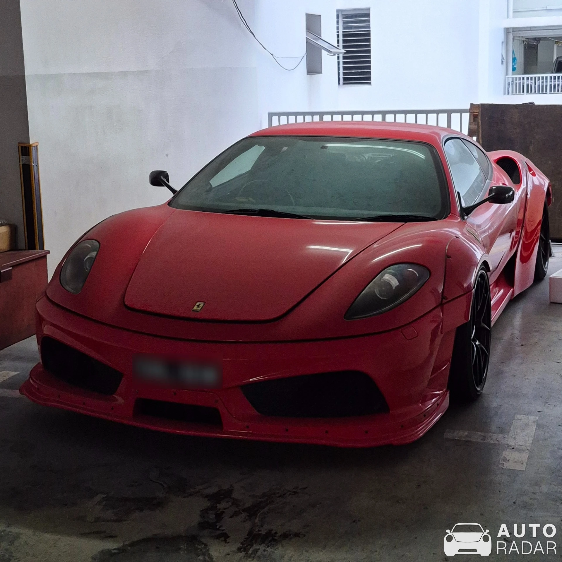 Ferrari F430 Liberty Walk Widebody spotted in Singapore