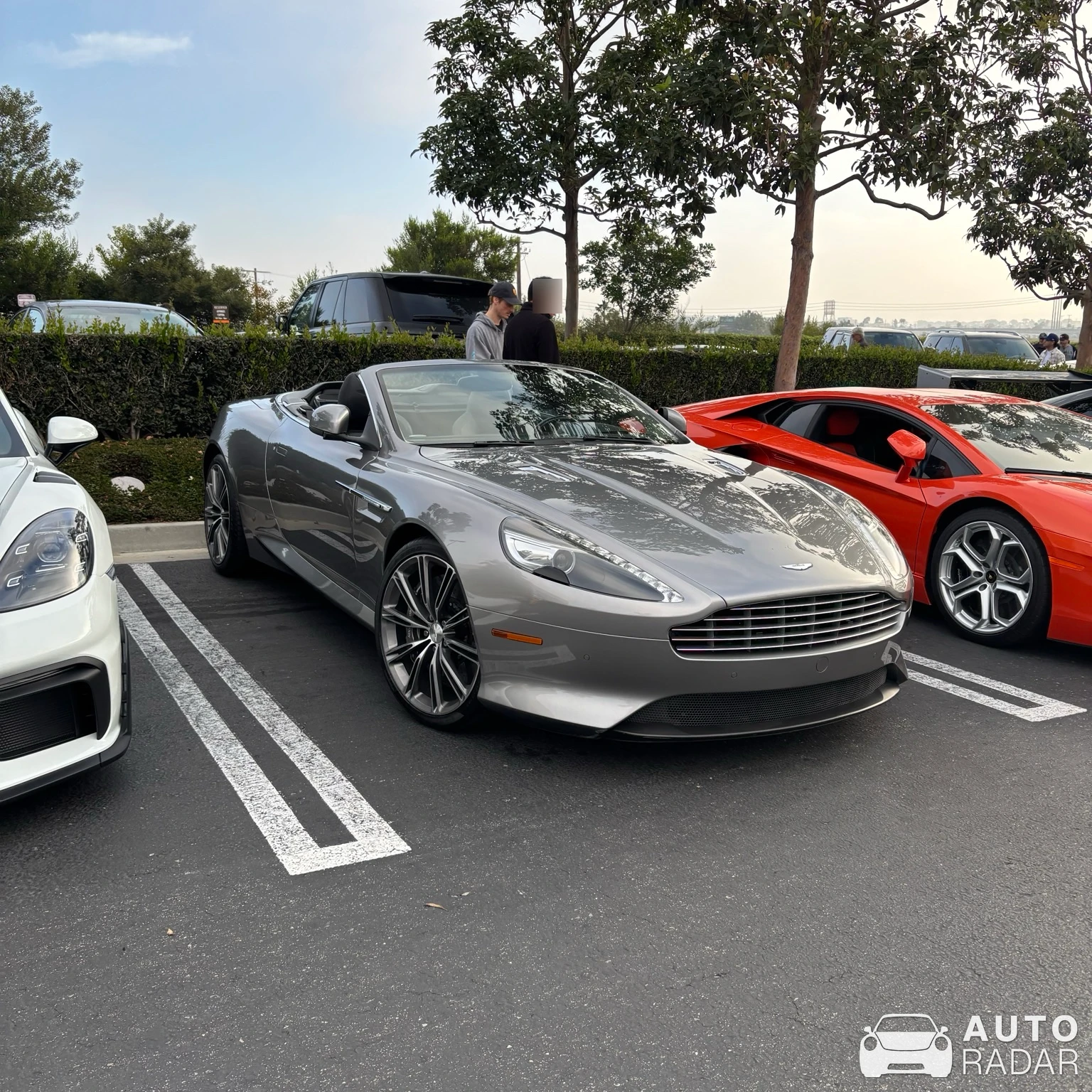 Aston Martin Virage Volante spotted in El Segundo