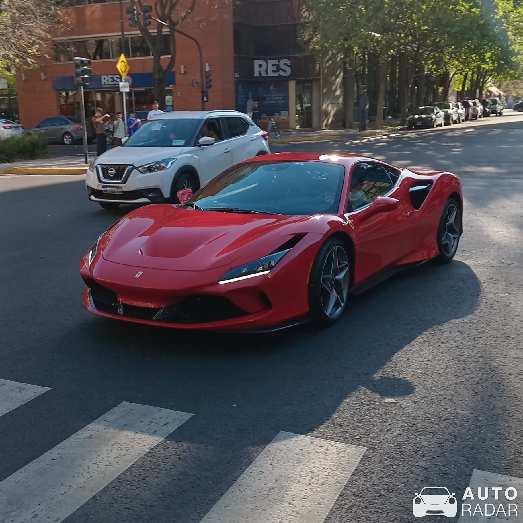 Ferrari F8 Tributo spotted in Buenos Aires, Argentina