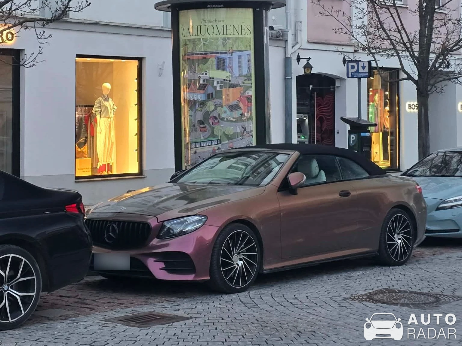 Mercedes-Benz E-Klasse Cabriolet A238 spotted in Vilnius