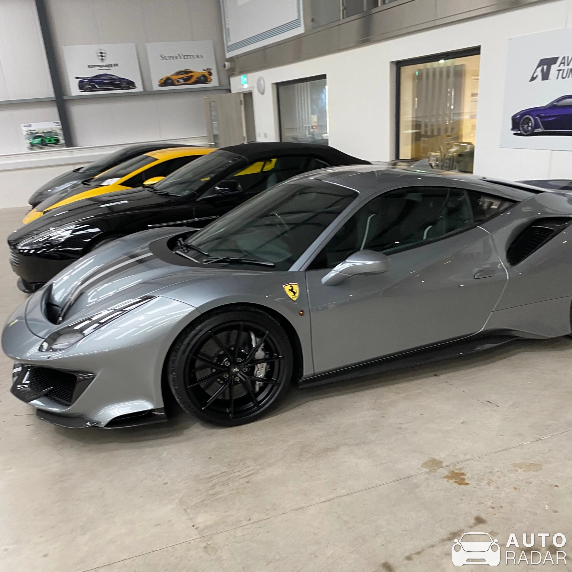 Ferrari 488 Pista spotted in Wiltshire, United Kingdom