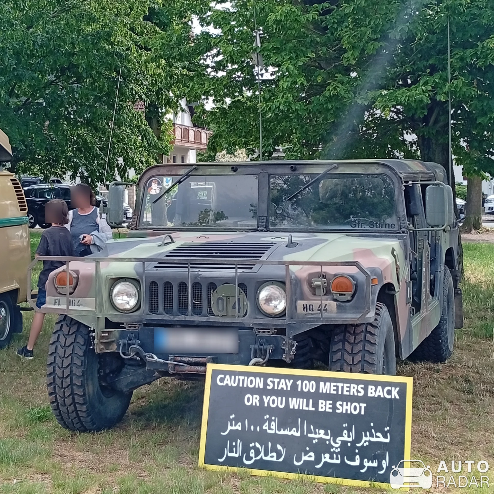 AM General Humvee spotted in Rüsselsheim am Main