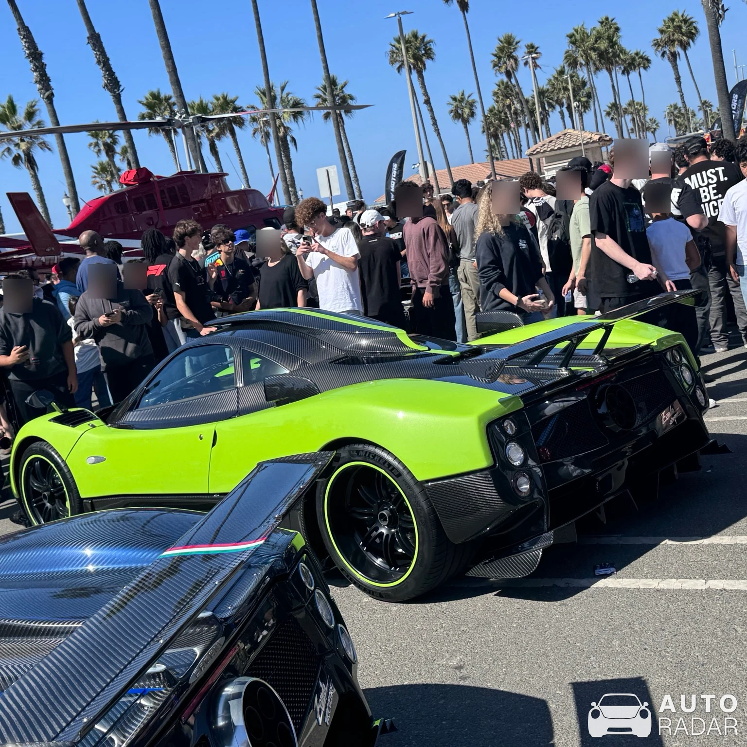Pagani Zonda Cinque spotted in Huntington Beach
