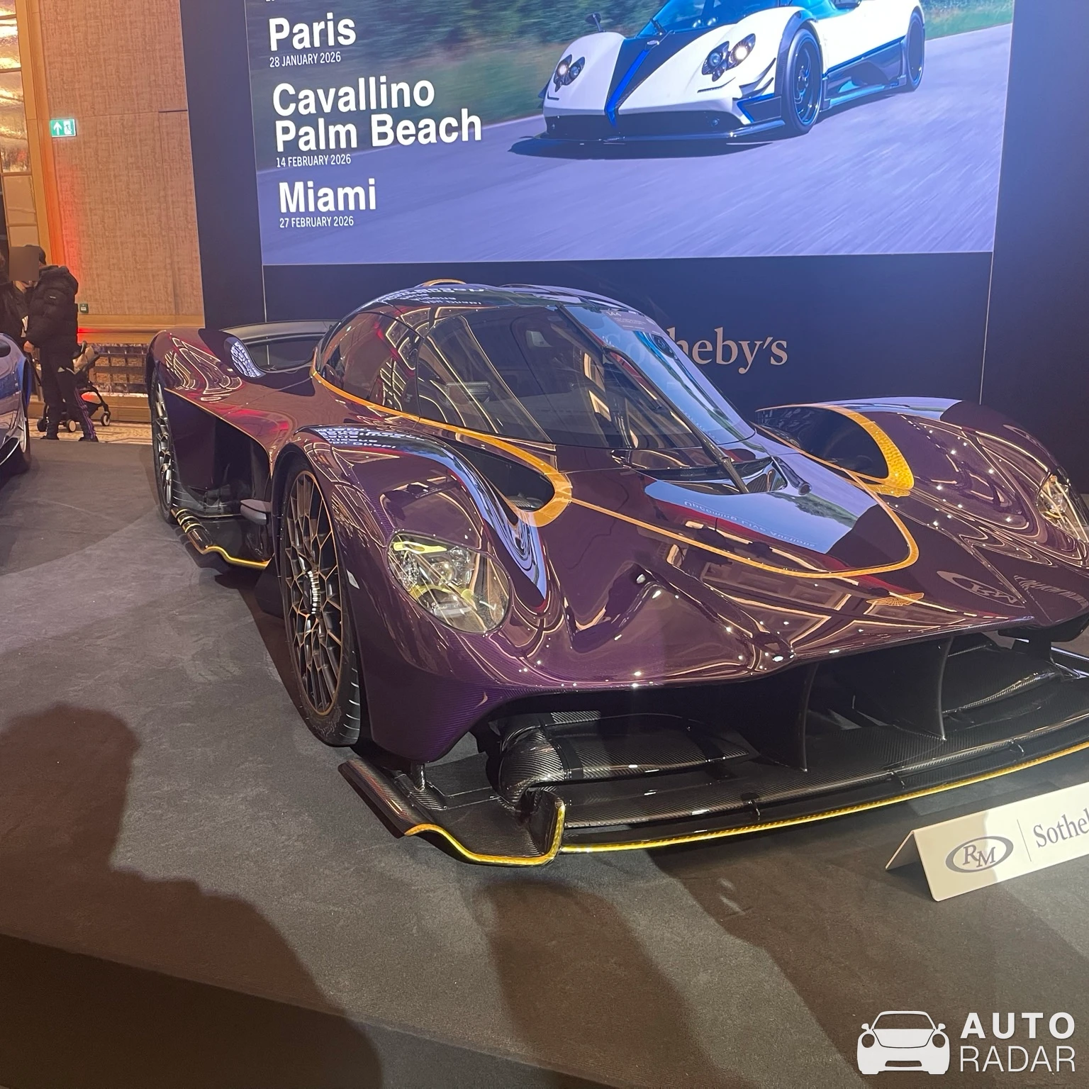 Aston Martin Valkyrie Anemos spotted
