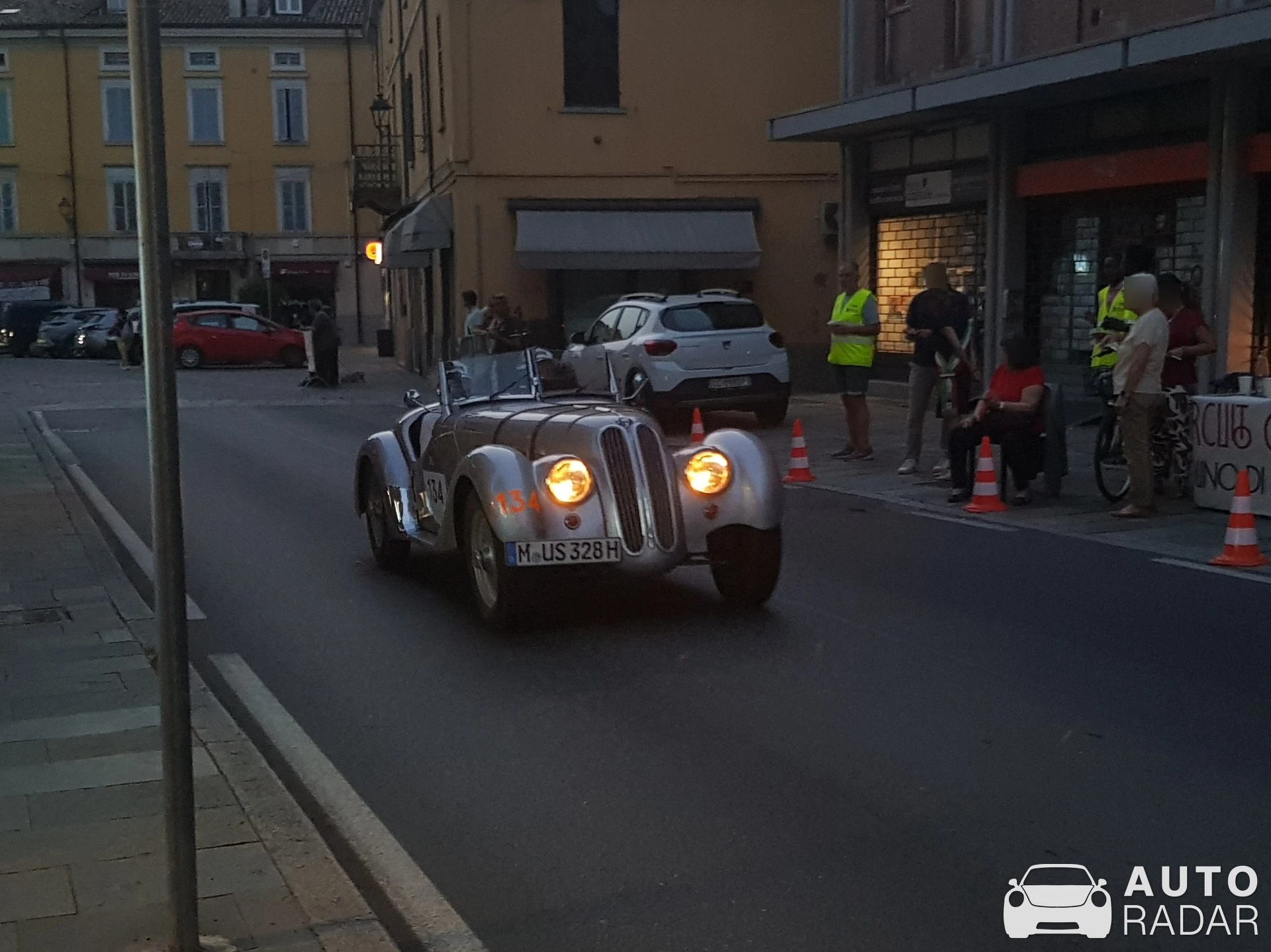 BMW 328 Mille Miglia Coupé spotted in Collecchio