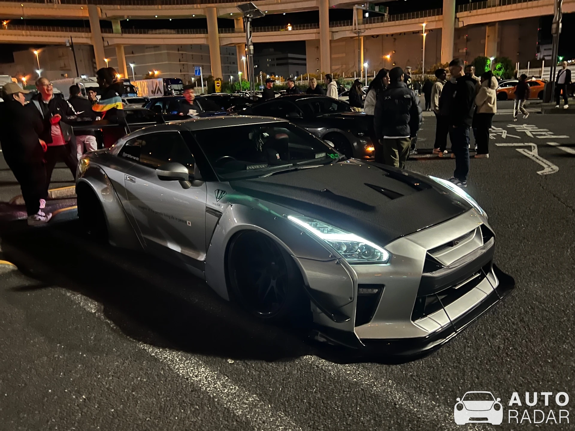Nissan GT-R R35 Liberty Walk Widebody spotted in Yokohama, Japan