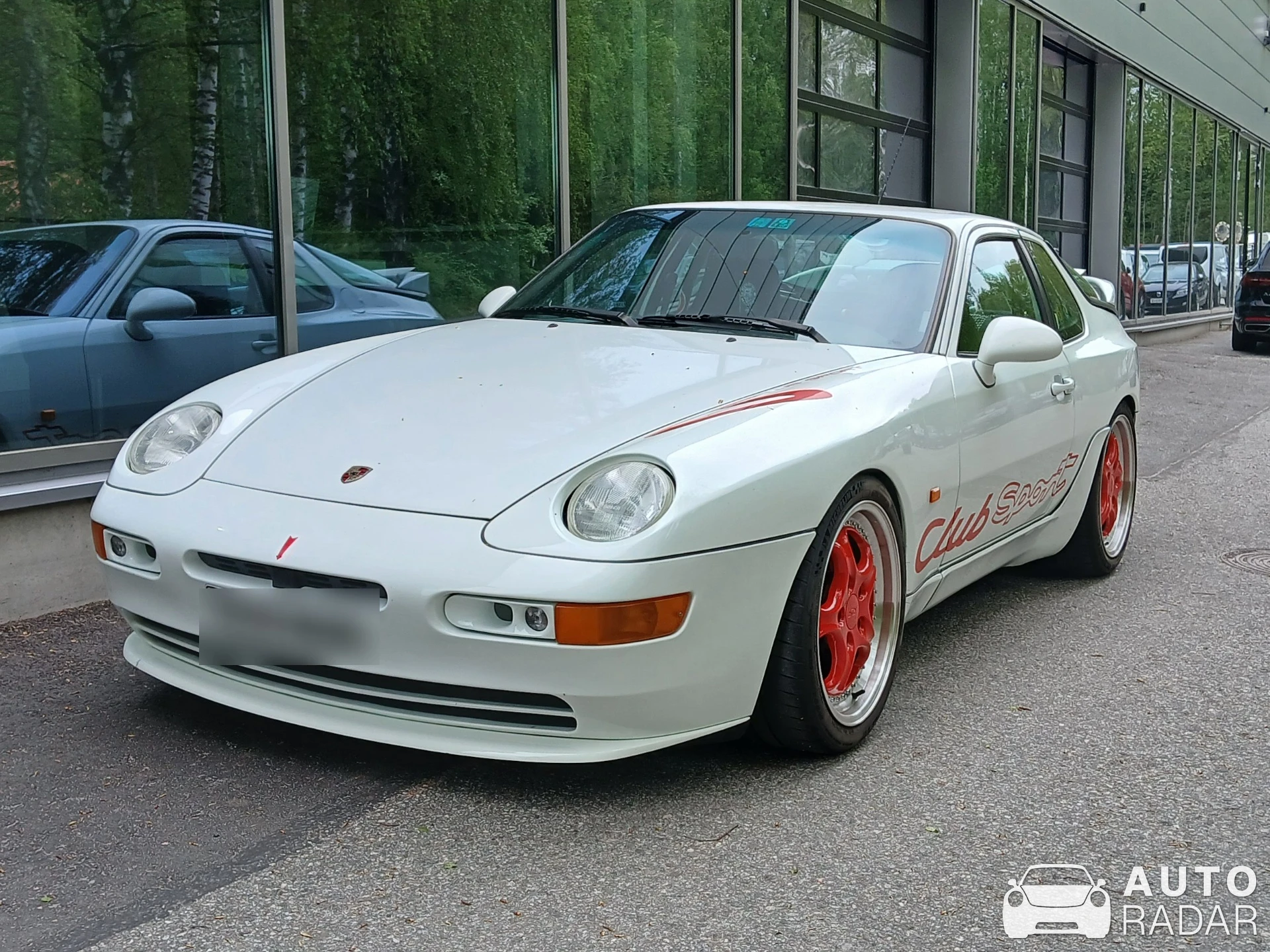 Porsche 968 Clubsport spotted in Turku