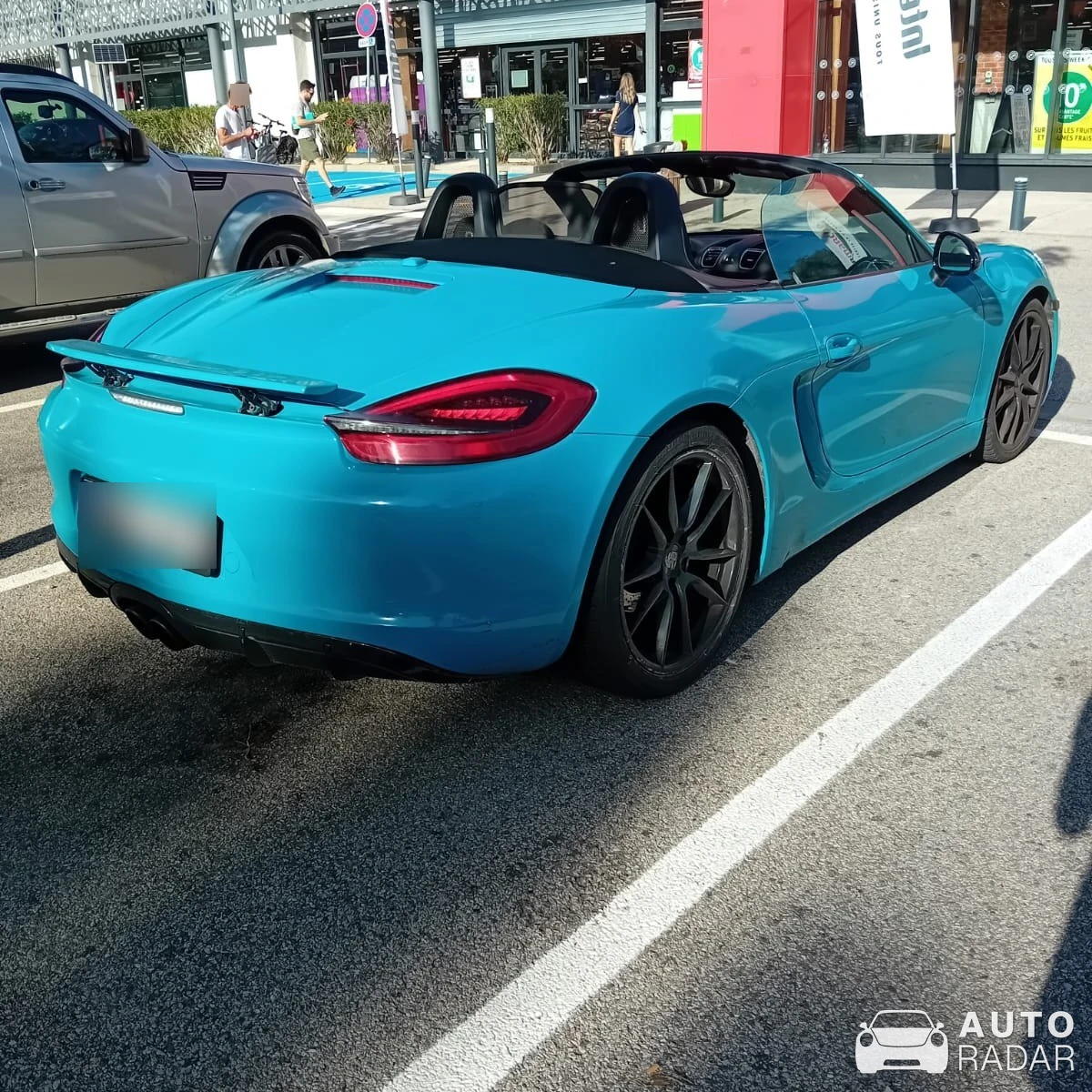 Porsche 981 Boxster spotted in Nice, France