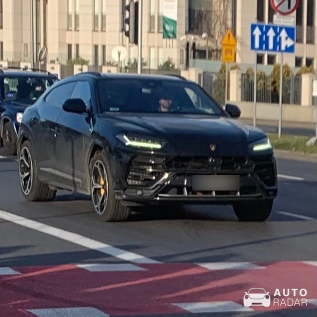 Lamborghini Urus spotted in Warszawa, Polska