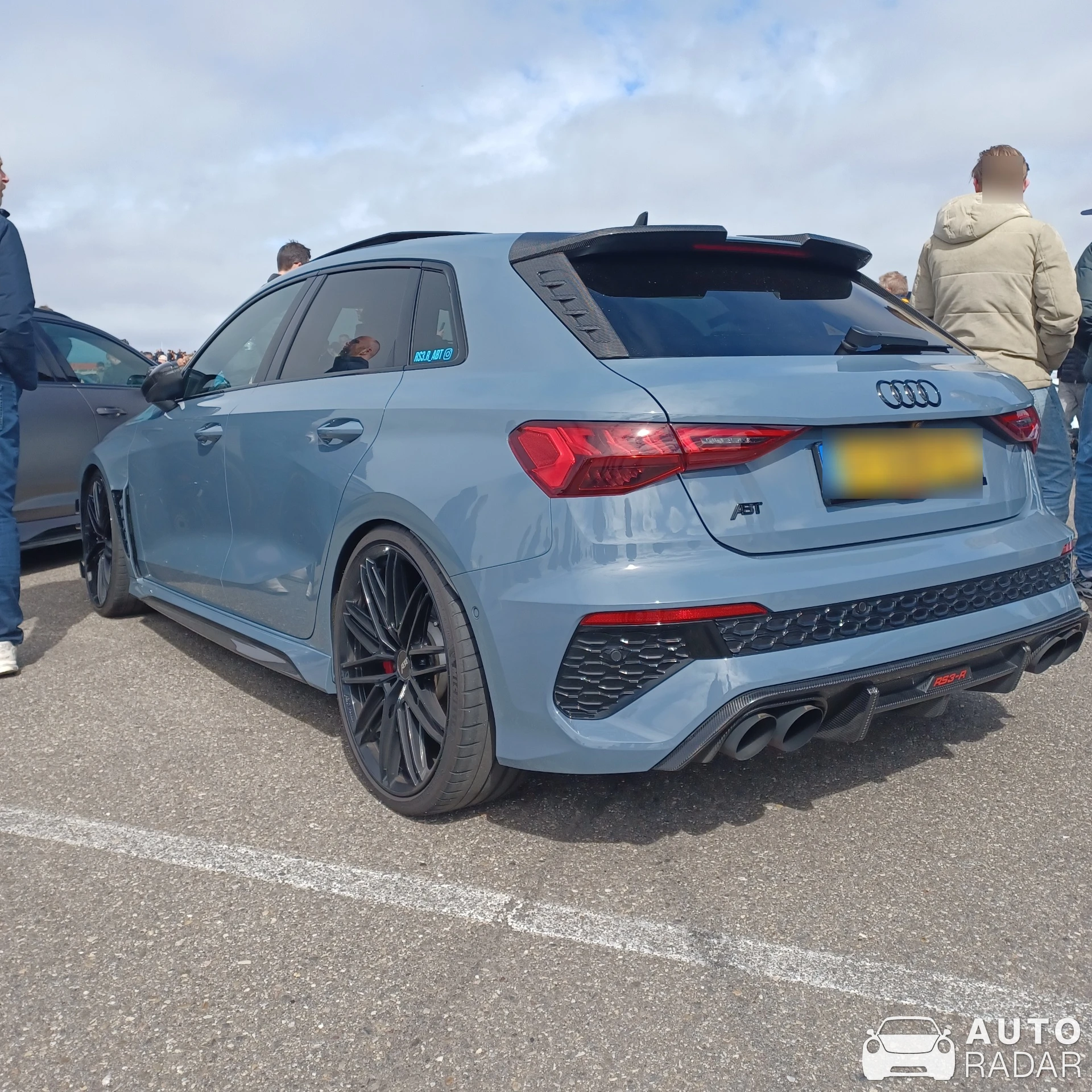 Audi ABT RS3-R Sportback 8Y spotted in Zandvoort